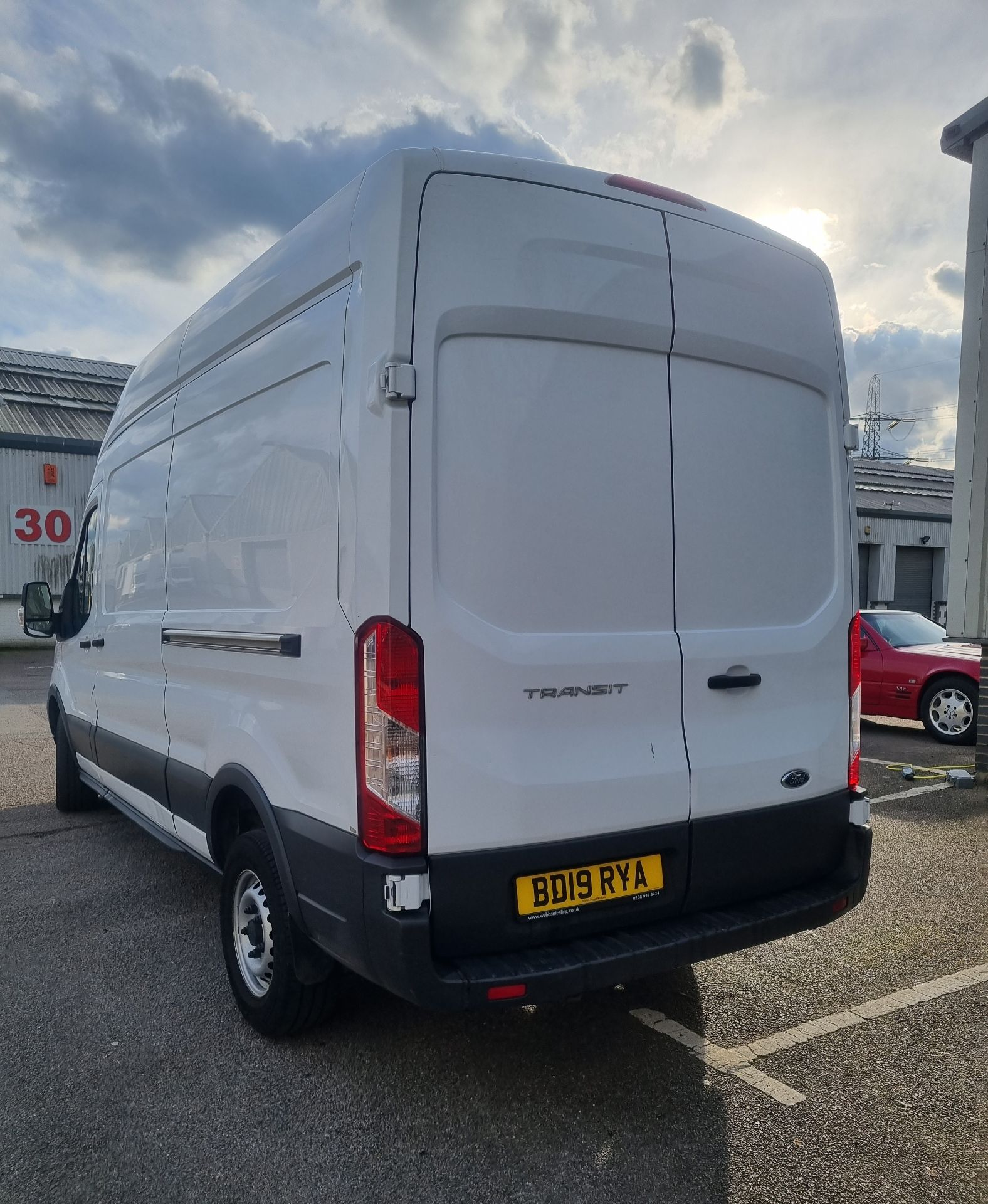 2019 FORD TRANSIT PANEL VAN - 99,507 MILES - SERVICED REGULARLY - READY FOR WORK - Image 7 of 8