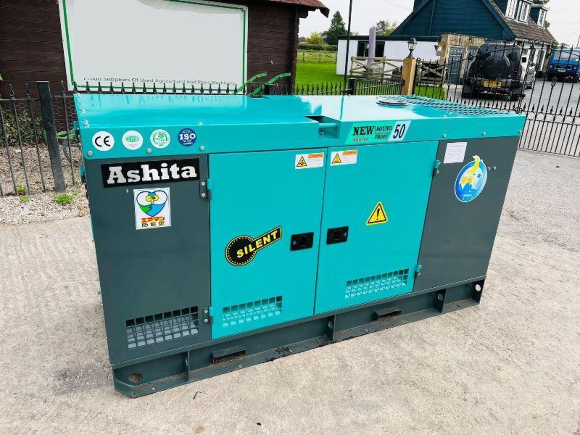 BRAND NEW ASHITA AG3-50 50KVA SILENT RUN GENERATOR *YEAR 2023* - Image 15 of 15