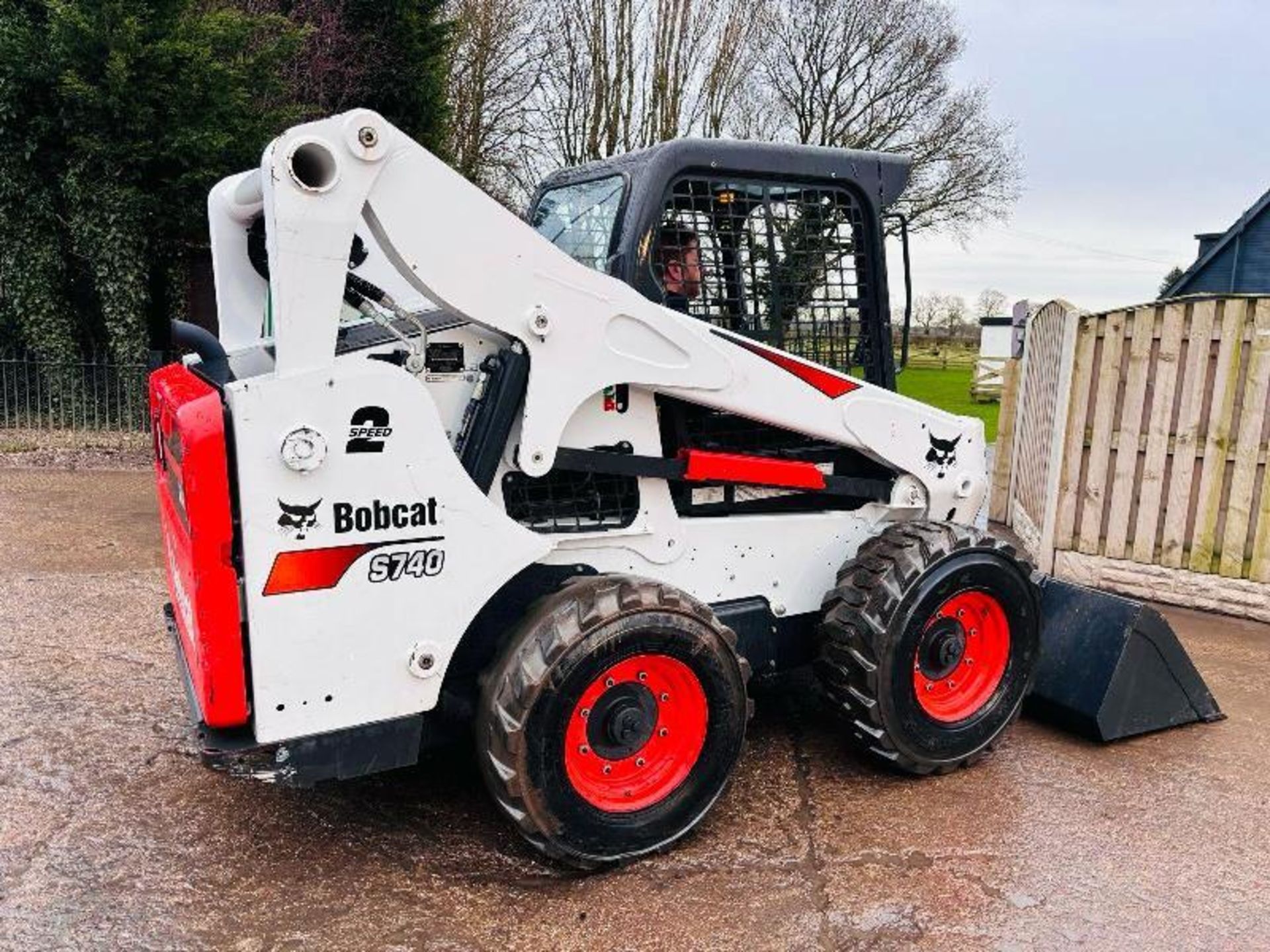 BOBCAT S740 SKIDSTEER *YEAR 2019, 3617 HOURS* C/W BUCKET - Bild 6 aus 19