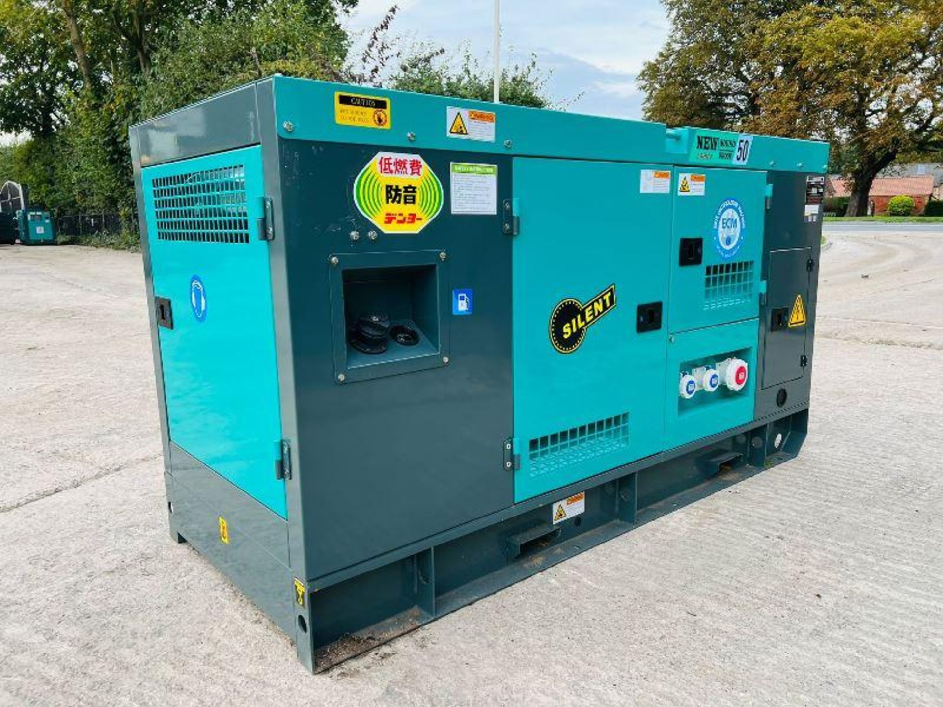 BRAND NEW ASHITA AG3-50 50KVA SILENT RUN GENERATOR *YEAR 2023* - Image 10 of 15