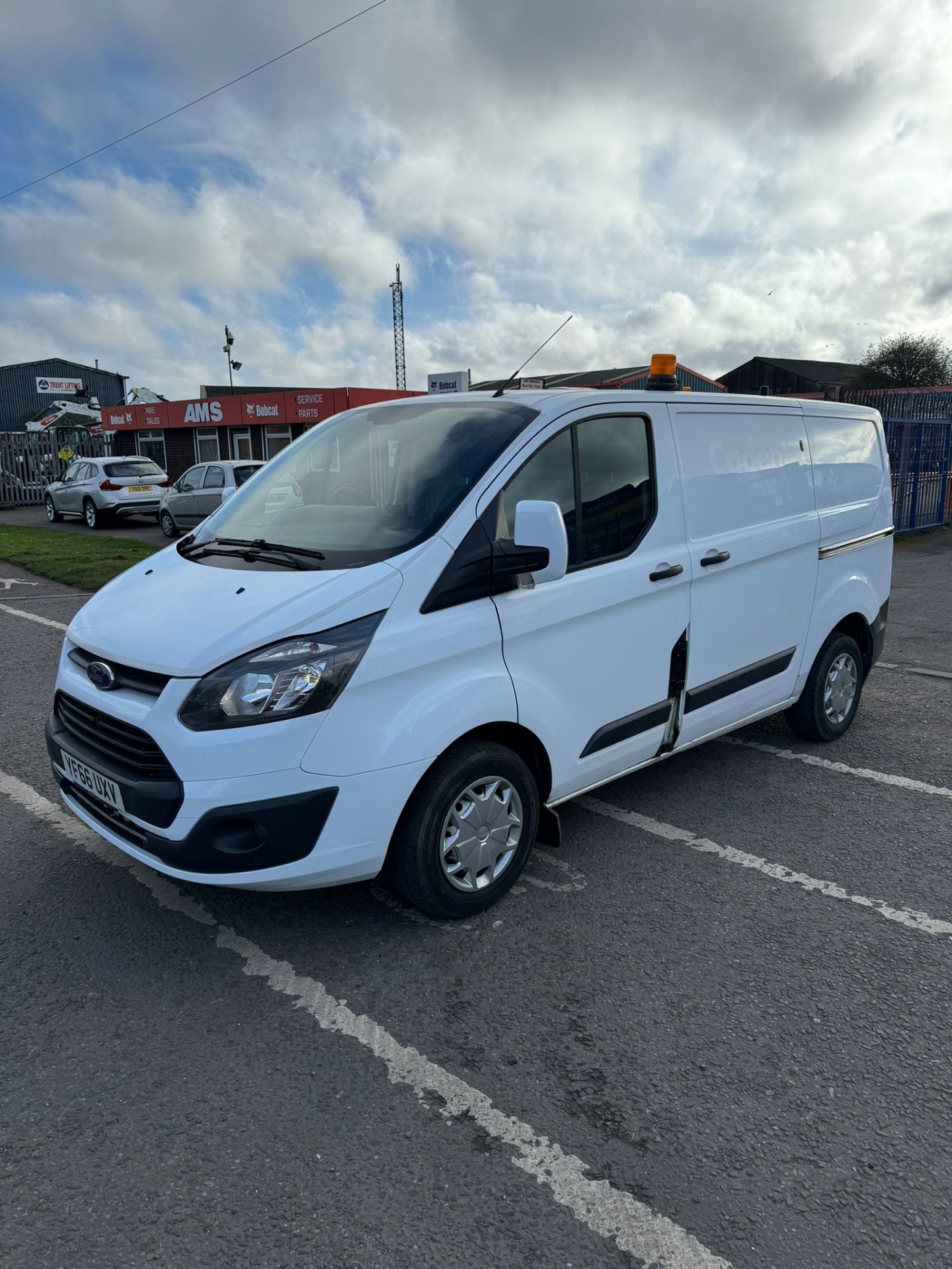 2016 66 FORD TRANSIT CUSTOM PANEL VAN - 95,868 MILES - EX CADENT GAS 