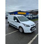 2015 15 FORD TRANSIT CONNECT LWB PANEL VAN - 95K MILES - AIR CON - TWIN SIDE DOORS - EX WATER BOARD