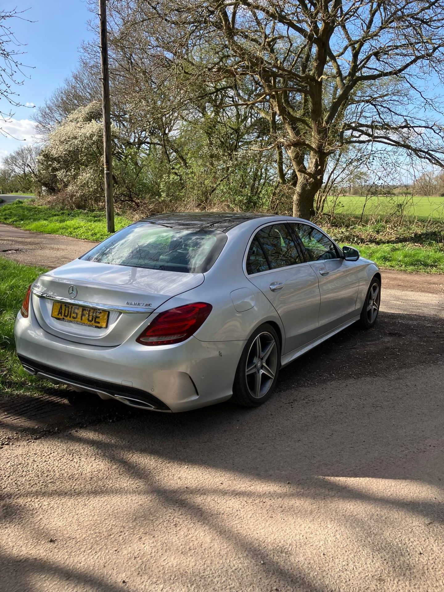 2015 15 MERCEDES C220D SPORT PREMIUM PLUS SALOON - 104K MILES - AIR SUSPENSION - PAN ROOF - SAT NAV - Image 13 of 21