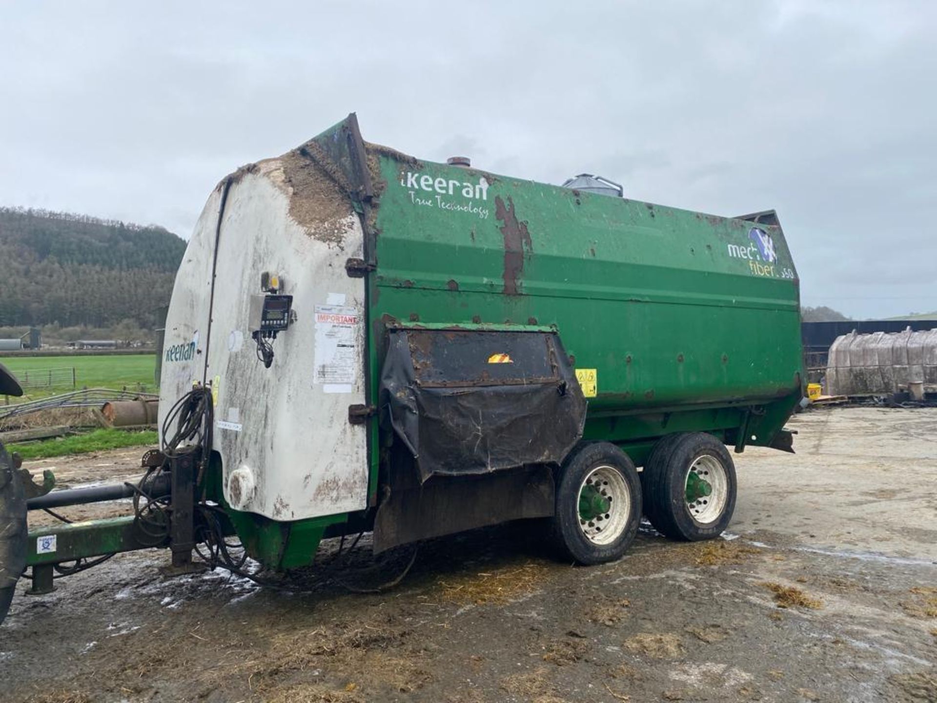 2013 KEENAN AF380 FEEDER WAGON