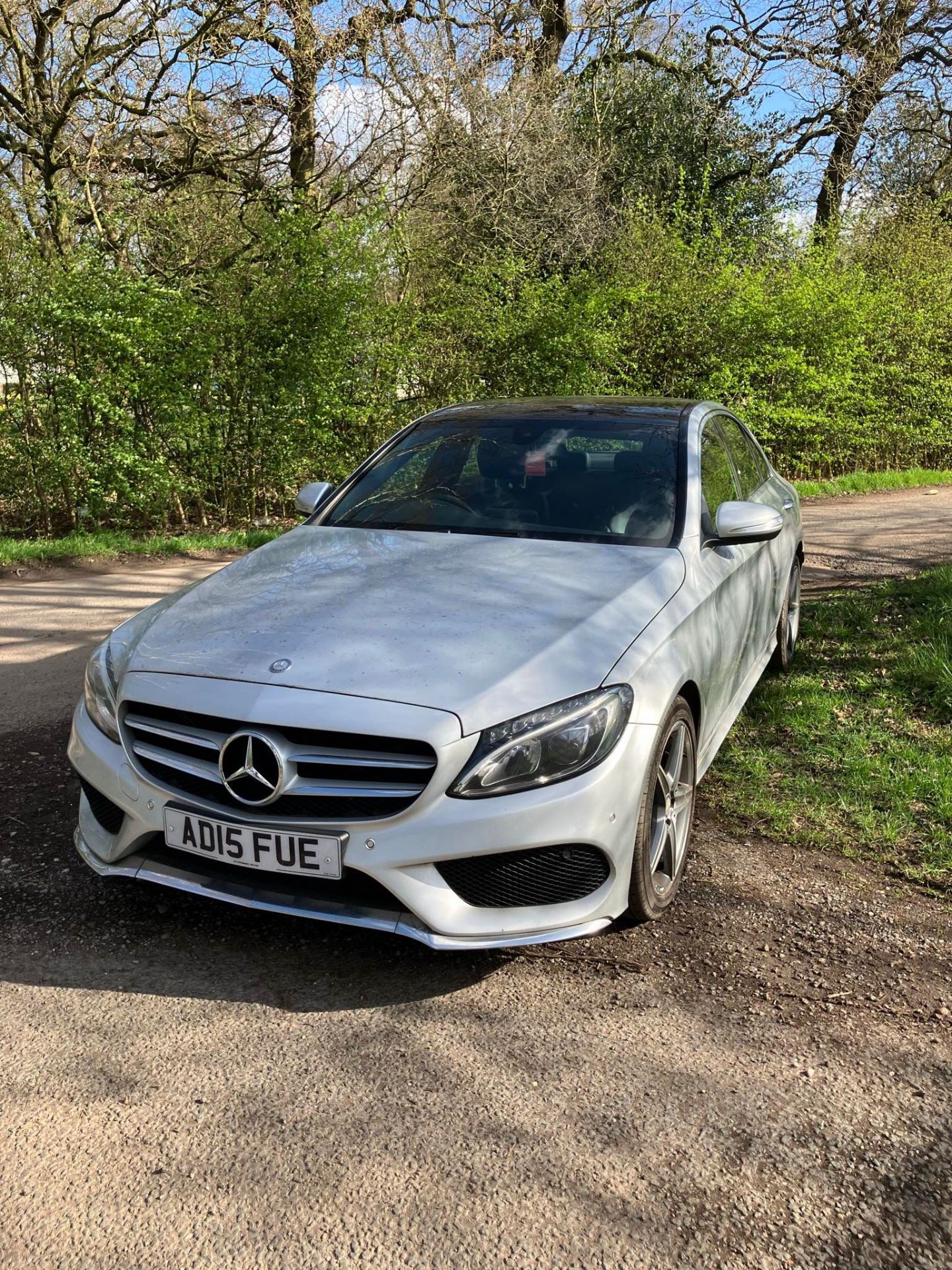 2015 15 MERCEDES C220D SPORT PREMIUM PLUS SALOON - 104K MILES - AIR SUSPENSION - PAN ROOF - SAT NAV - Image 12 of 21