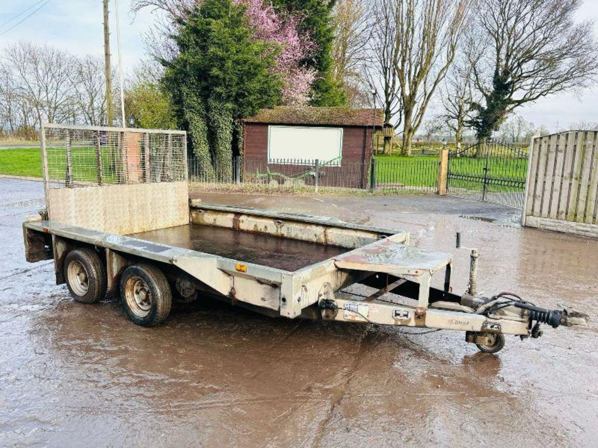 IFOR WILLIAMS *10FT X 6FT* TWIN AXLE PLANT TRAILER