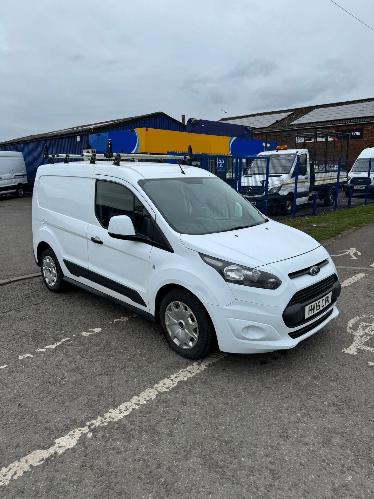 2015 15 FORD TRANSIT CONNECT PANEL VAN - 103K MILES - ROOF RACK - 1 KEY