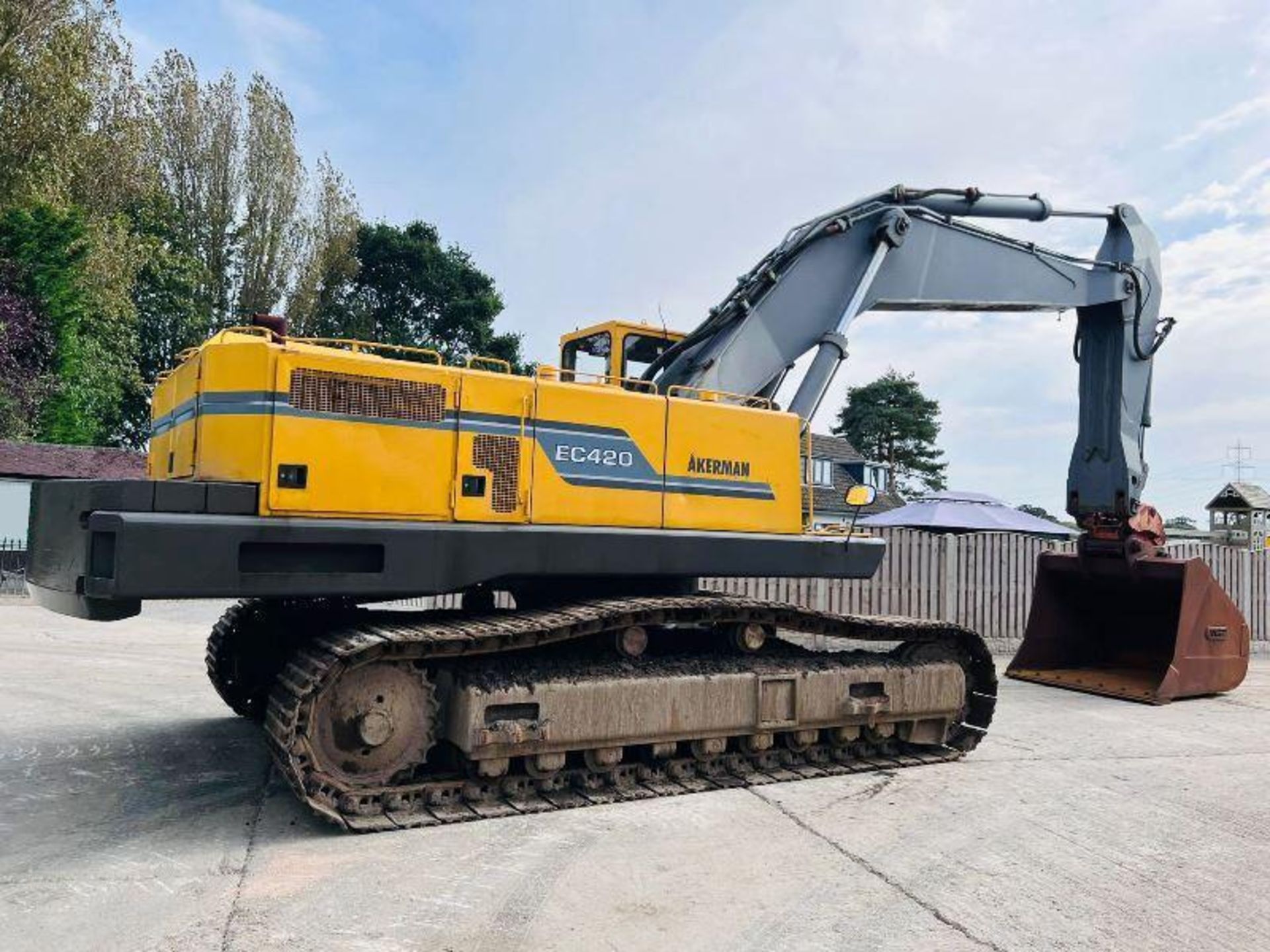 AKERMAN EC420 TRACKED EXCAVATOR C/W DOUBLE LOCKING QUICK HITCH - Image 18 of 18