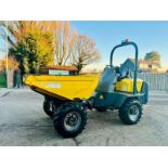 WACKER NEUSON 3001S 4WD SWIVEL TIP DUMPER *YEAR 2012, 1809 HOURS*