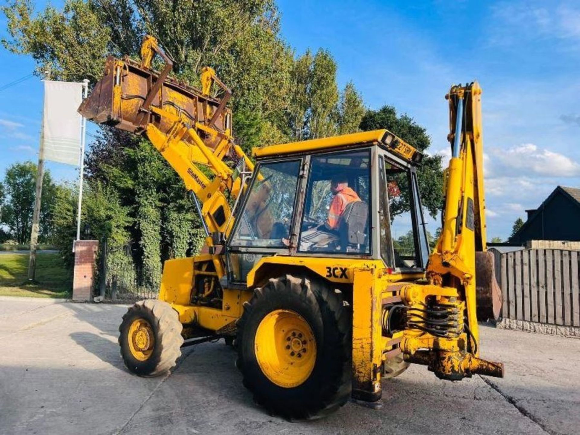 JCB 3CX PROJECT 7 4WD BACKHOE DIGGER C/W EXTENDING. - Bild 3 aus 15