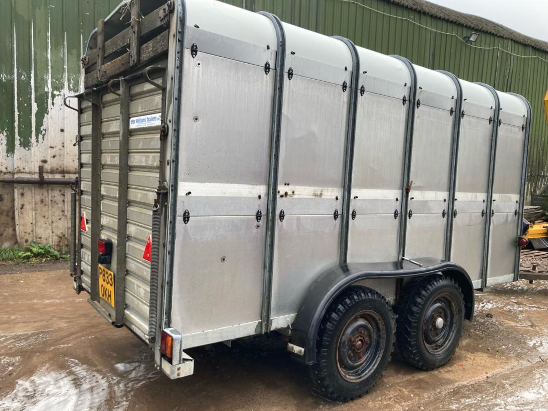 6FT IFOR WILLIAMS LIVE STOCK TRAILER - Image 3 of 8