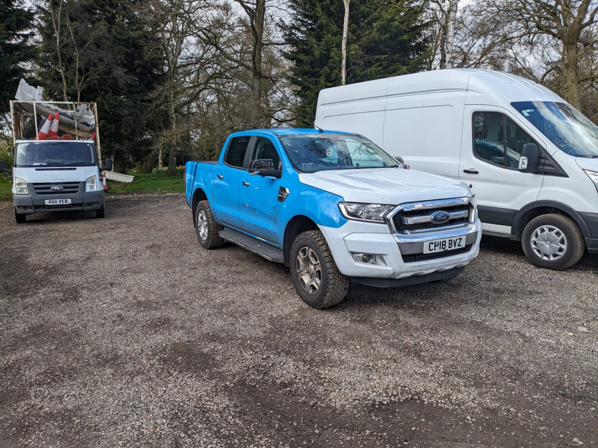 2018 18 FORD RANGER LIMITED PICK - 133K MILES - LEATHER SEATS - ALLOY WHEELS WITH BF GOODRICH TYRES - Image 4 of 4