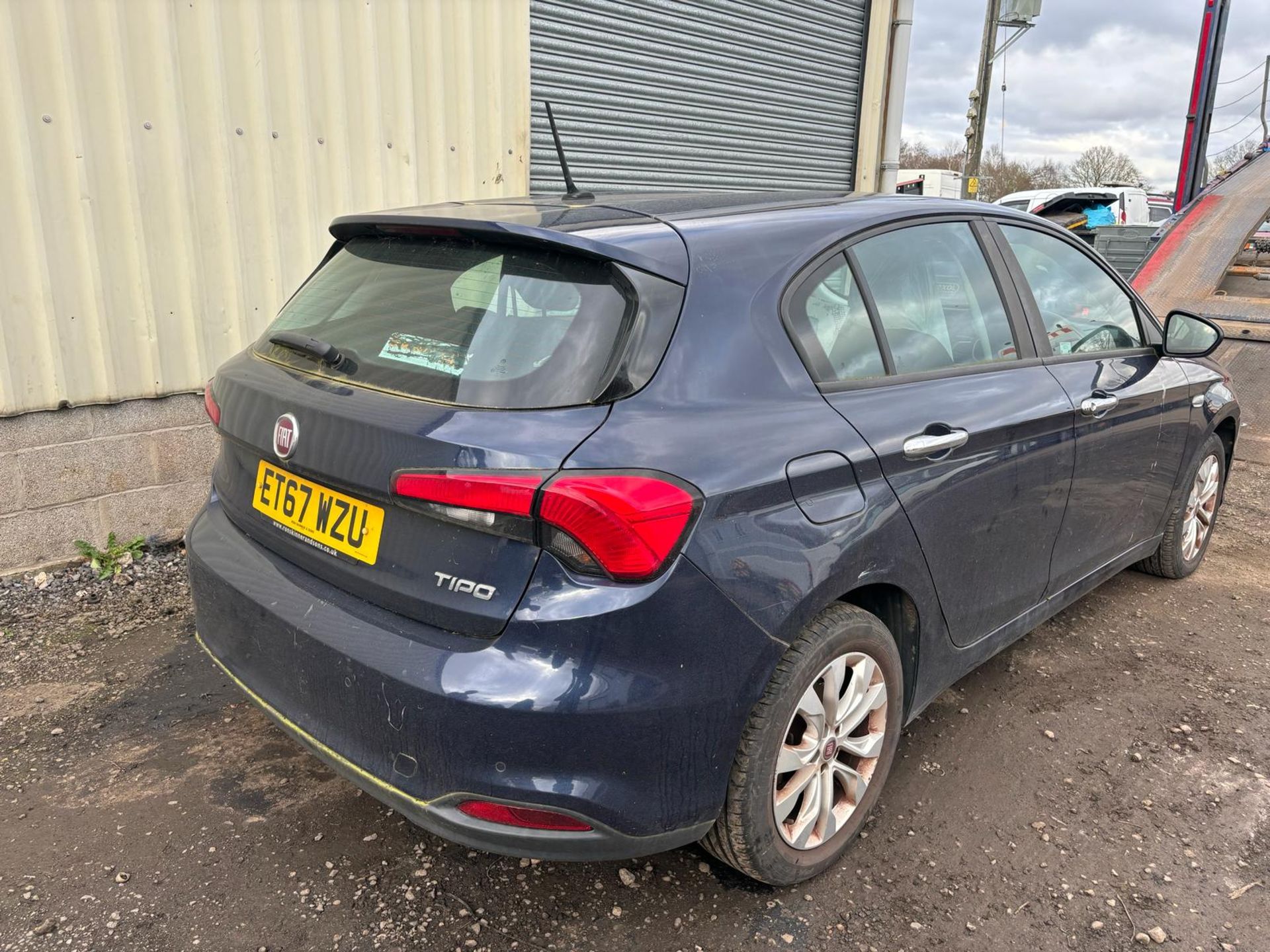 2017 67 FIAT TIPO HATCHBACK - NON RUNNER - 55K MILES - 1 KEY - Image 8 of 9