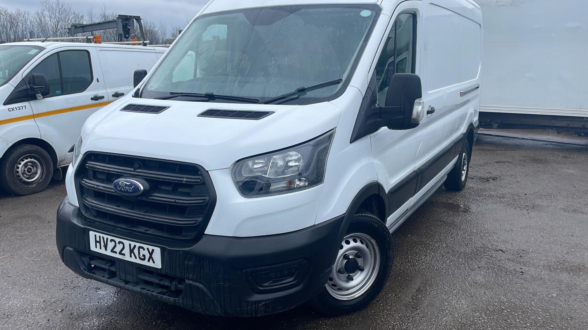 2022 22 PLATE FORD TRANSIT 350 LEADER ECO BLUE PANEL VAN - 24,186 WARRANTED MILES - FWD.