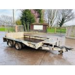 IFOR WILLIAMS *10FT X 6FT* TWIN AXLE PLANT TRAILER