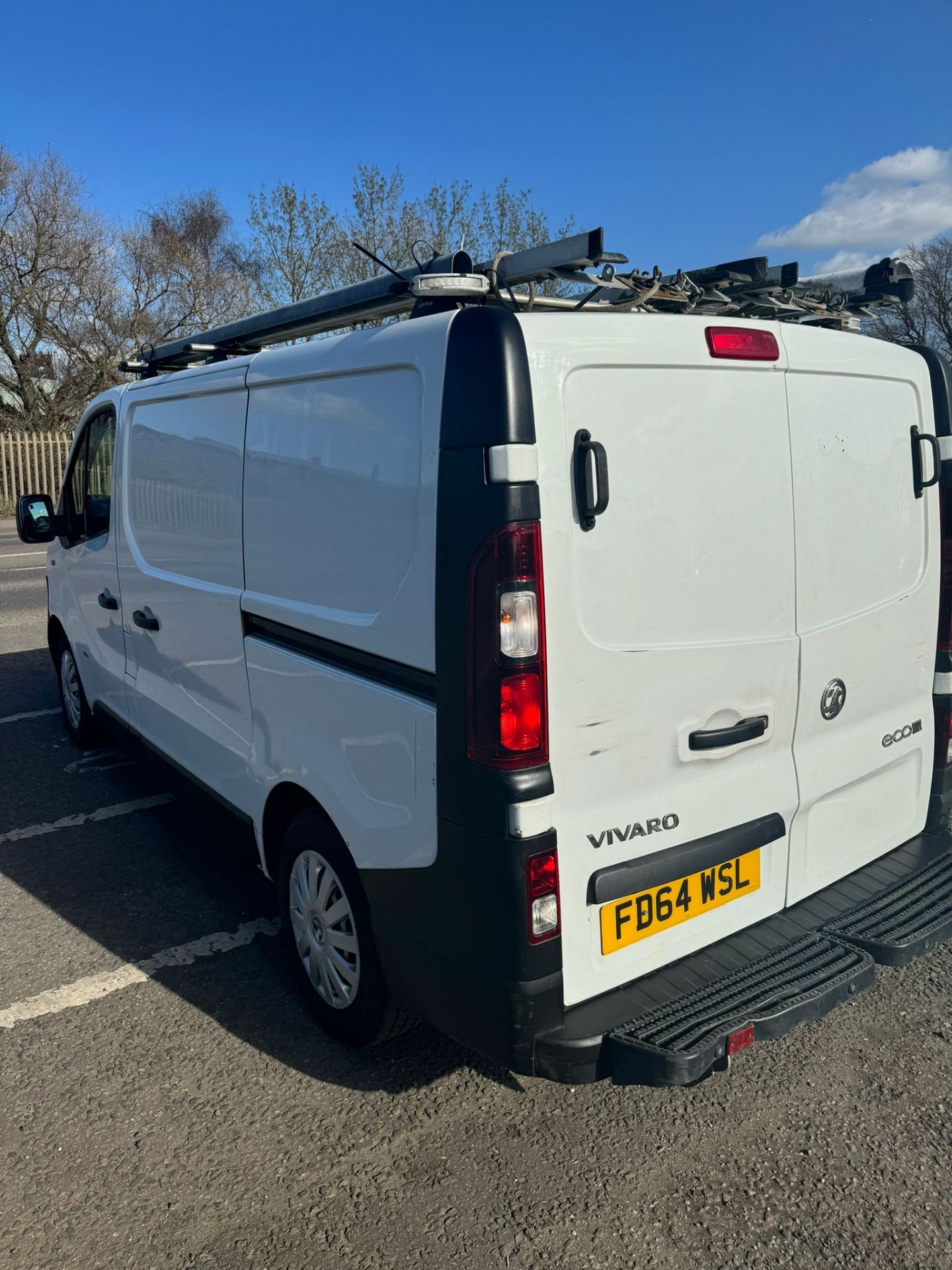 2014 64 VAUXHALL VIVARO PANEL VAN - 78K MILES - ROOF RACK - EX BT - Bild 4 aus 13