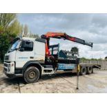 VOLVO FM9 300 8X2 LORRY C/W REMOTE CONTROL PALFINGER PK27002 CRANE 