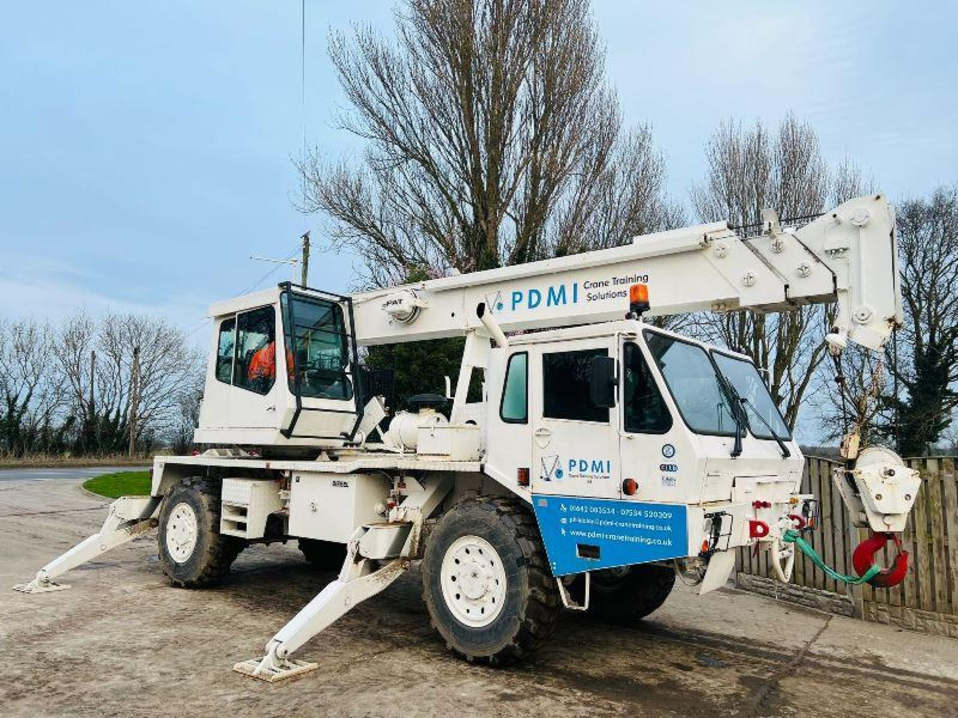 GROVES COLES 315M MKII 4X4 ROUGH TERRAIN 18M CRANE C/W DOUBLE PUSH OUT BOOM - Image 11 of 18