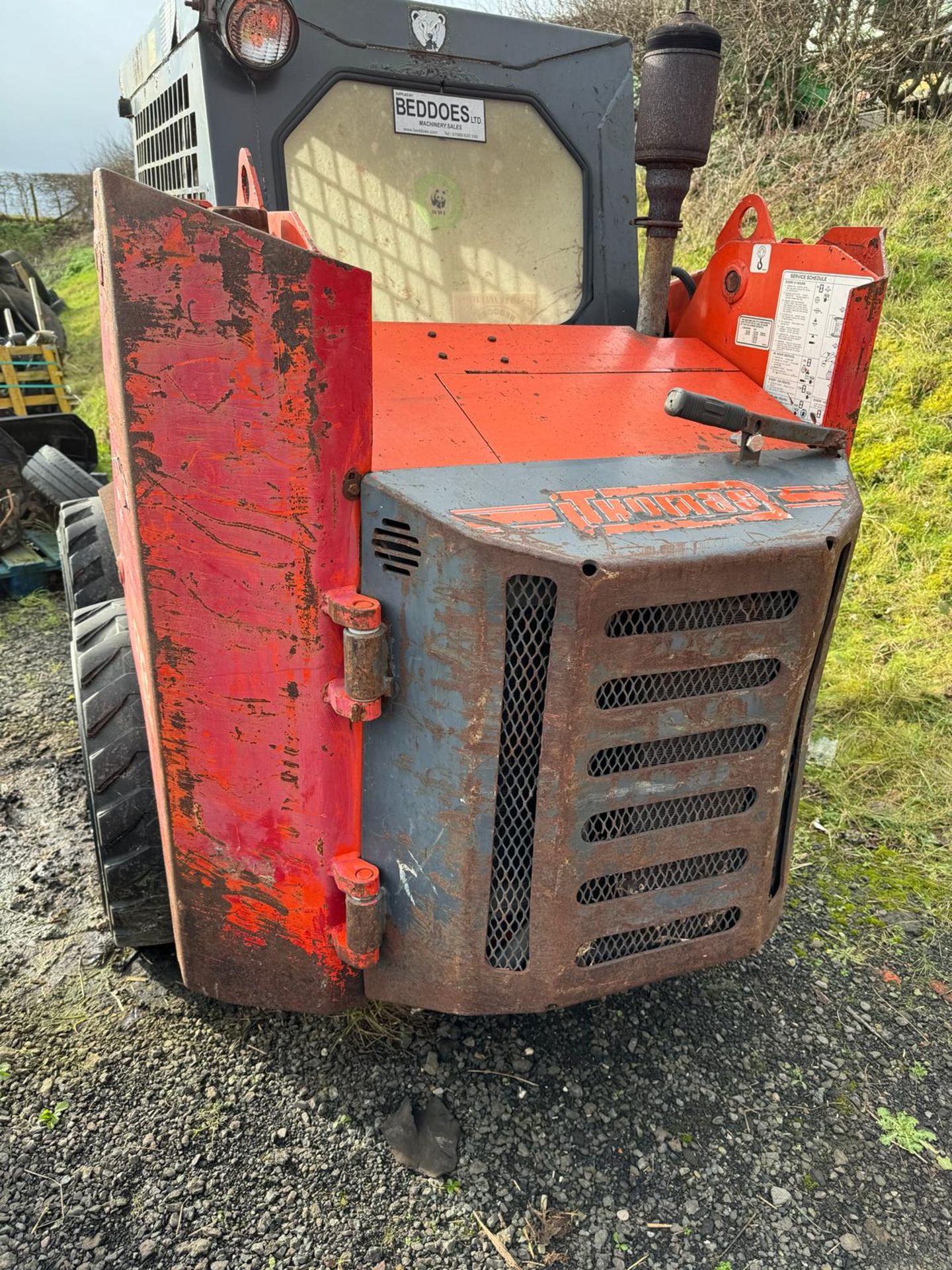 THOMAS 133 SKIDSTEER - BUCKET NOT INCLUDED - Image 7 of 7