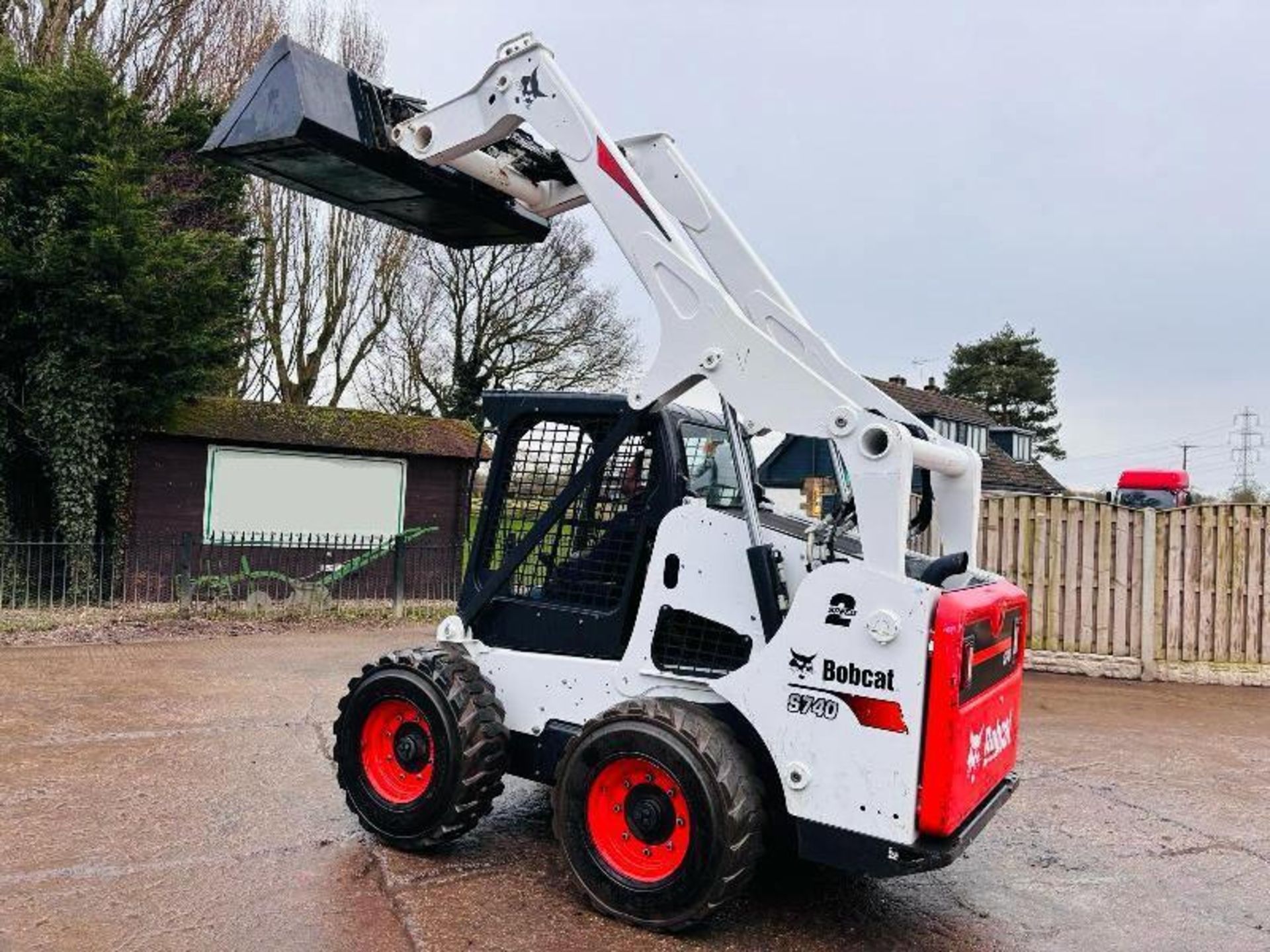 BOBCAT S740 SKIDSTEER *YEAR 2019, 3617 HOURS* C/W BUCKET - Bild 3 aus 19