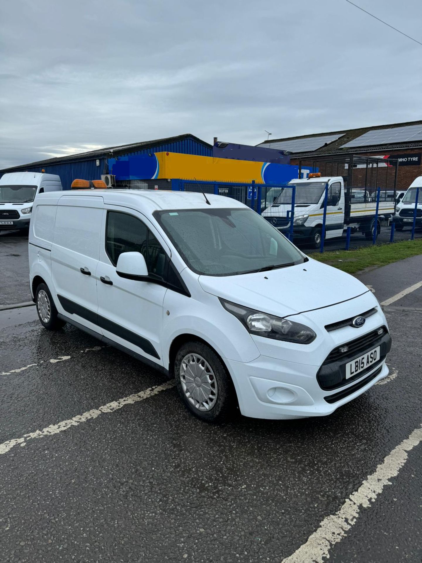 2015 15 FORD TRANSIT CONNECT LWB PANEL VAN - 95K MILES - AIR CON - TWIN SIDE DOORS - EX WATER BOARD