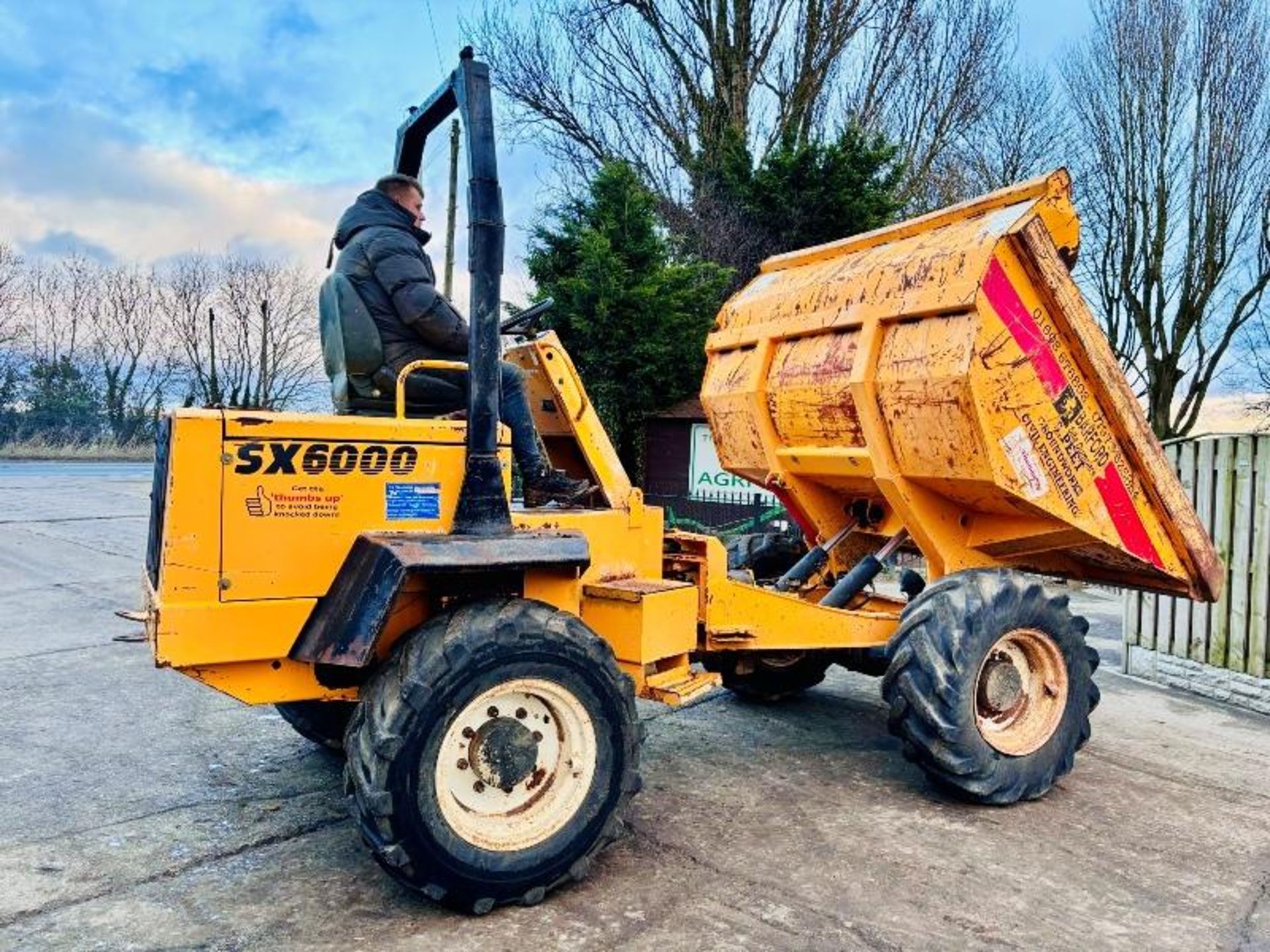 BARFORD SX6000 4WD DUMPER C/W ROLE BAR - Image 3 of 14