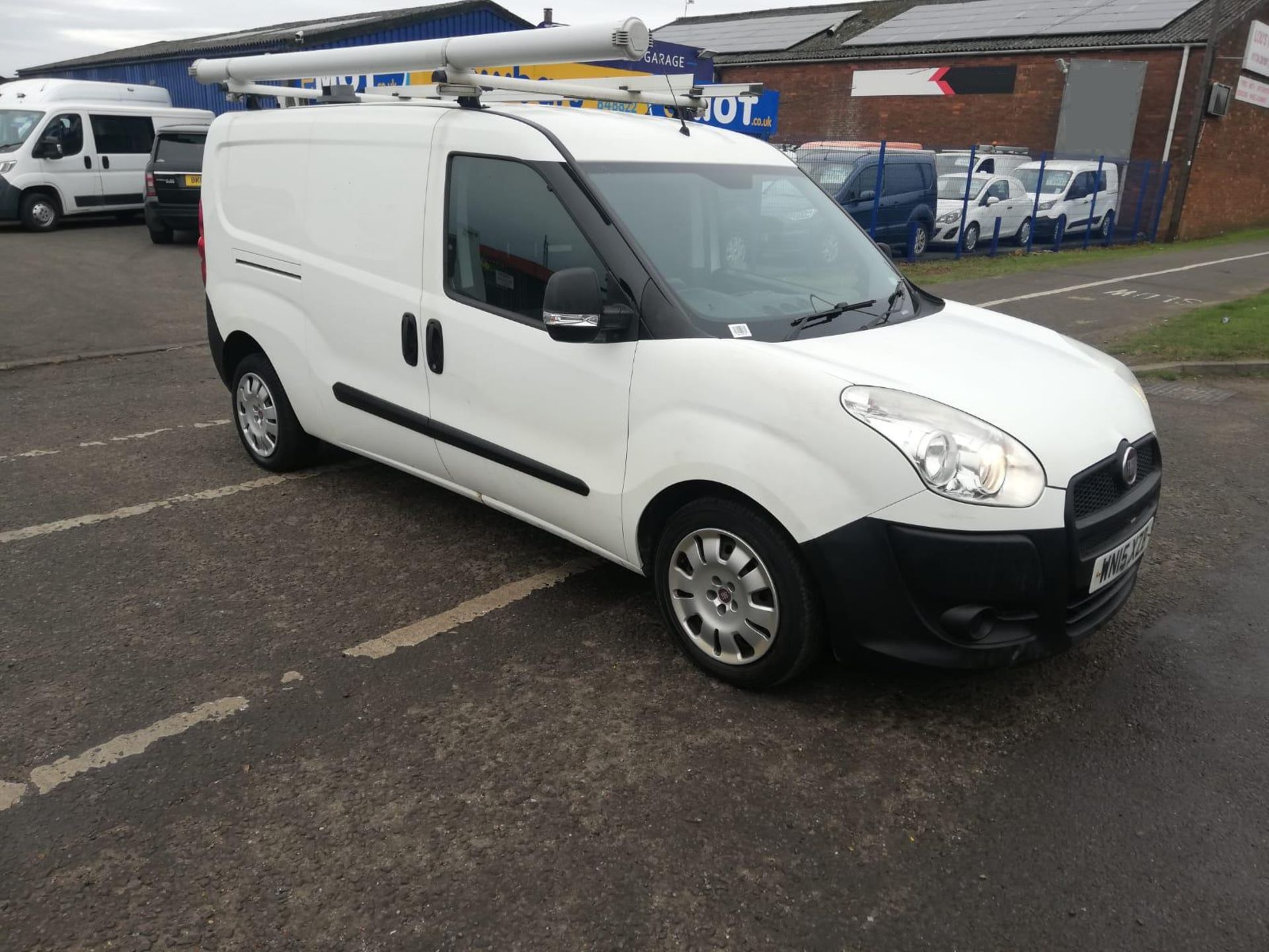 2015 15 FIAT DOBLO MAXI PANEL VAN - EX BT - 93,797 MILES - LWB - TWIN SIDE DOORS