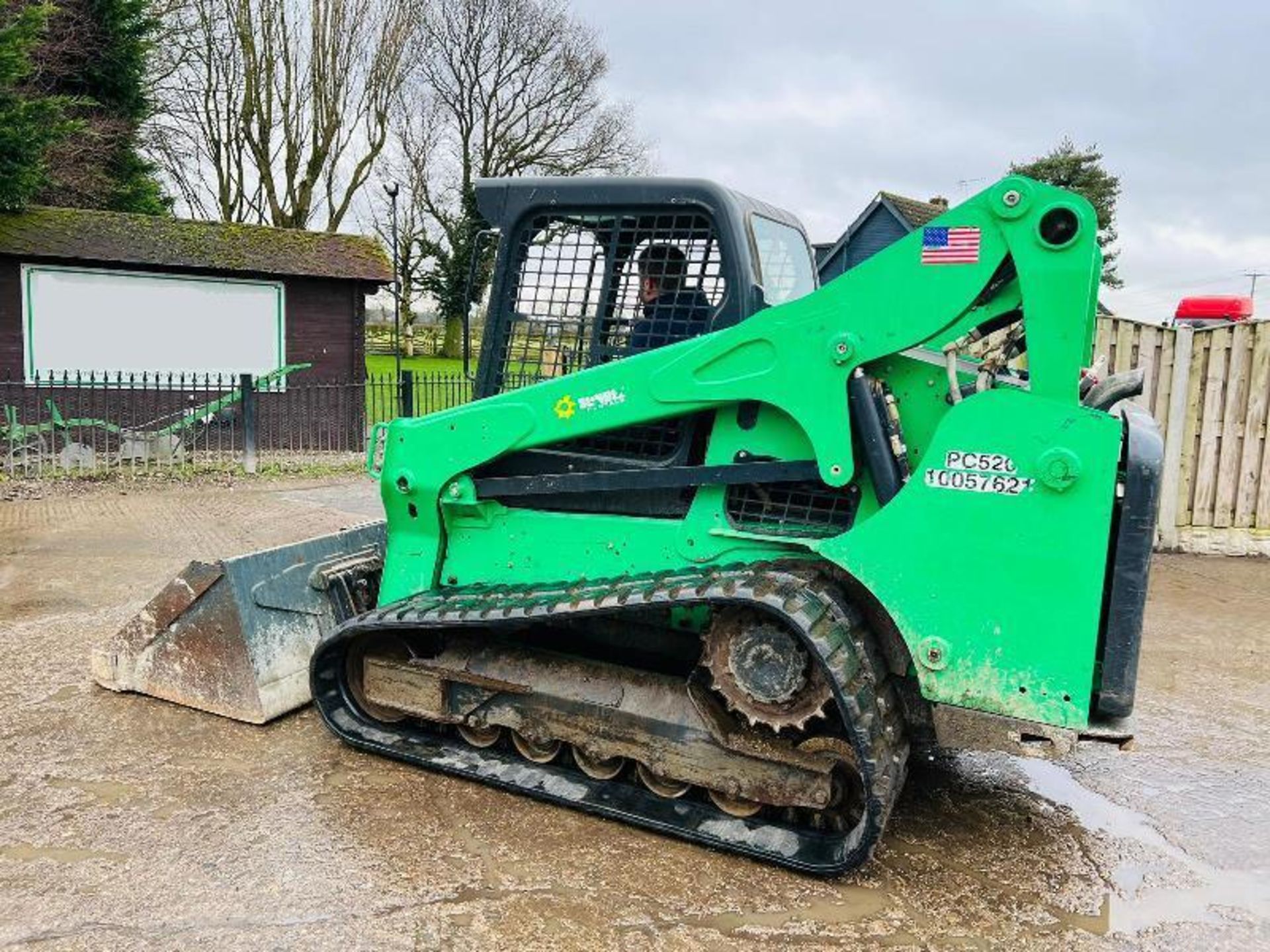 BOBCAT T740 TRACKED SKIDSTEER *YEAR 2018, 2632 HOURS* C/W BUCKET - Image 5 of 18