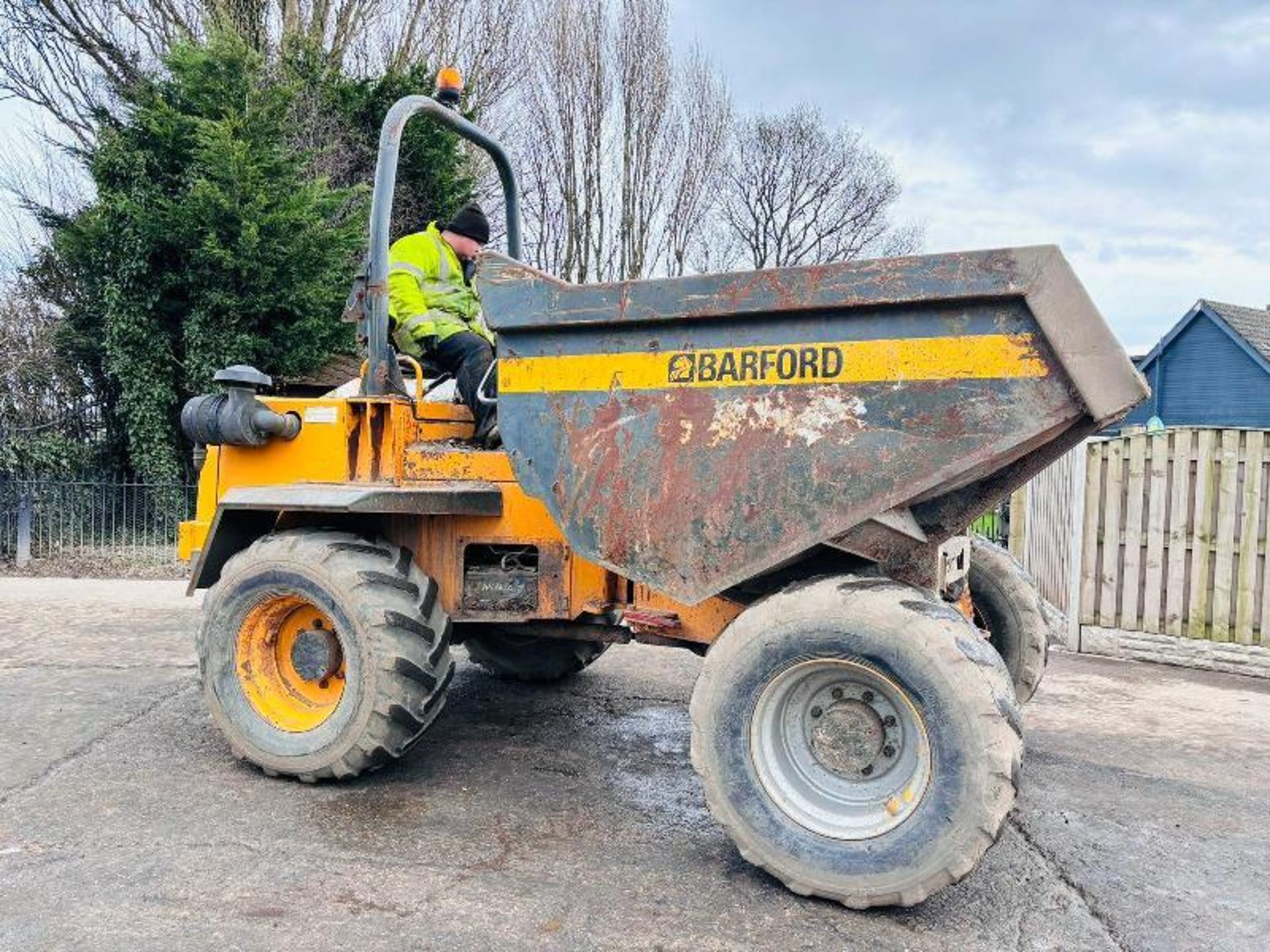 BARFORD SK10000 4WD DUMPER C/W ROLE BAR