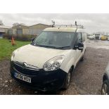 2016 66 VAUXHALL COMBO LWB PANEL VAN - 93K MILES - 1.6 6 SPEED - ROOF RACK - EURO 6