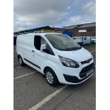 2015 15 FORD TRABSIT CUSTOM 310 ECO-TECH PANEL VAN - 125K MILES - 1 KEY - AIR CON