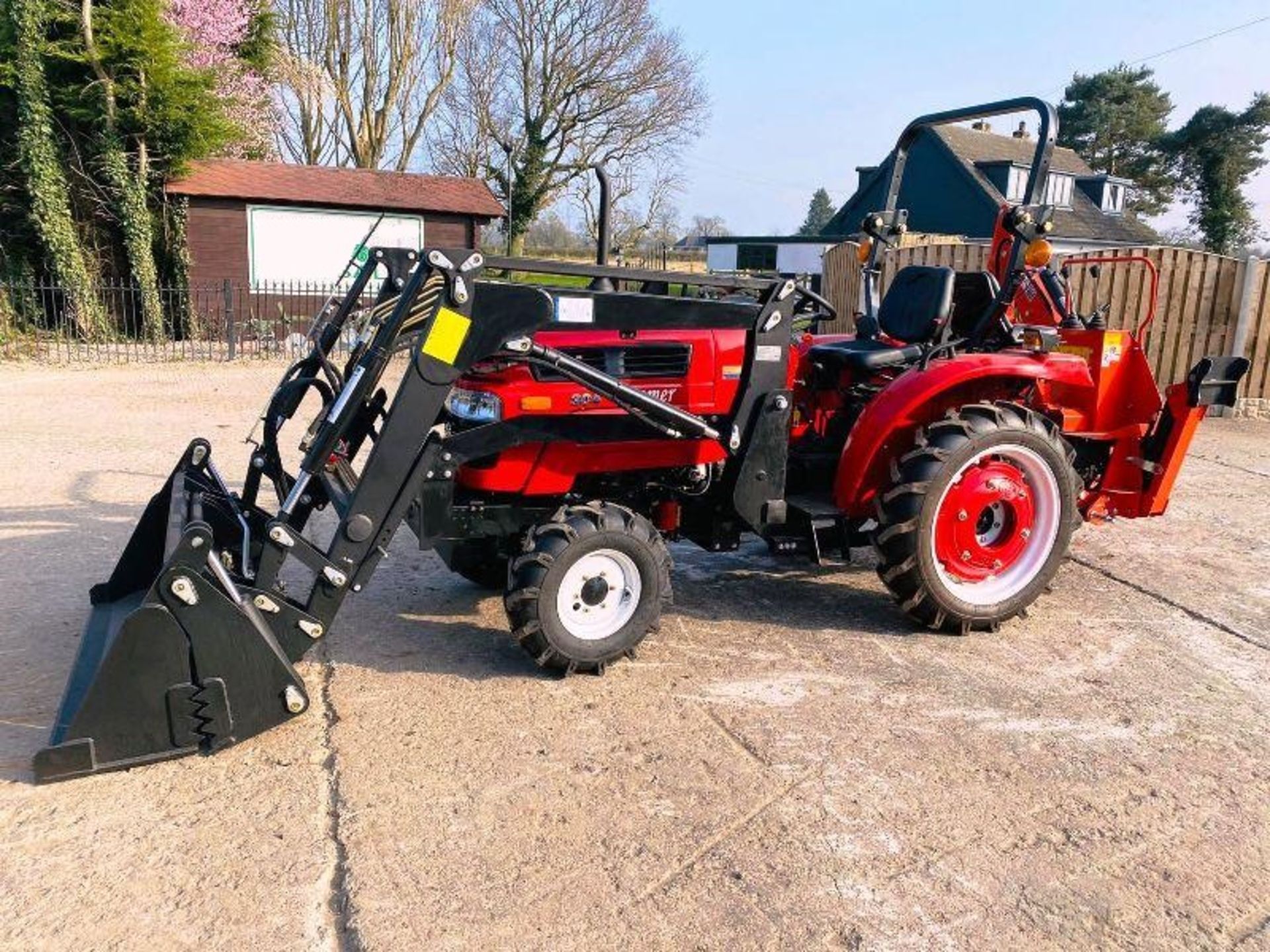 ** BRAND NEW SIROMER 304 4WD TRACTOR WITH LOADER & BACK ACTOR YEAR 2023 ** - Image 16 of 17