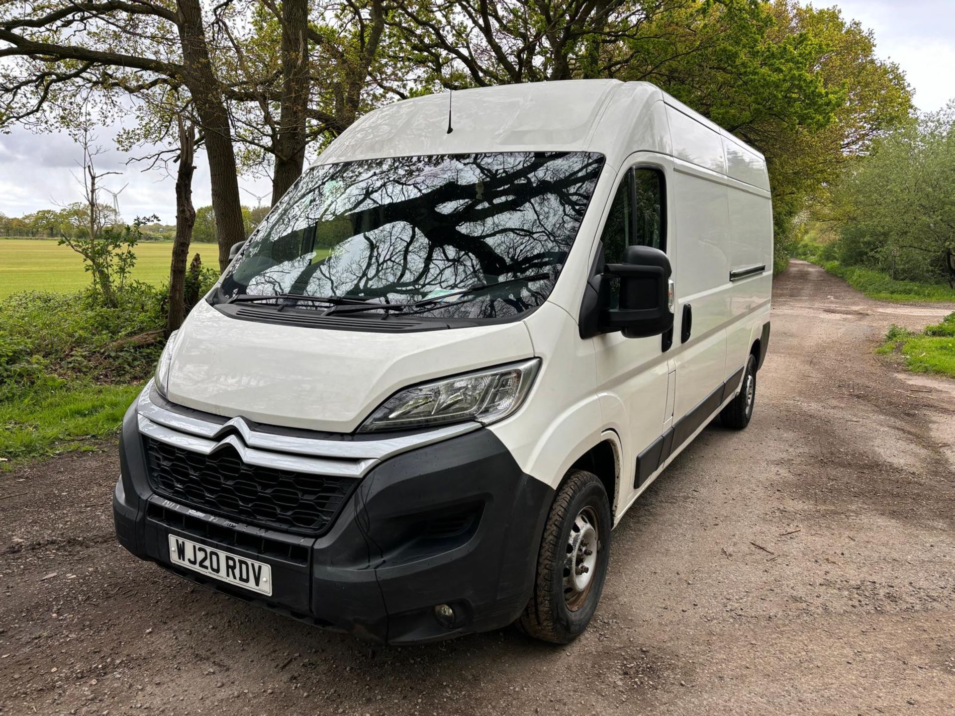 2020 20 CITROEN RELAY PANEL VAN - 2.2 6 SPEED - 109K MILES - AIR CON - EURO 6 - PLY LINED  - Image 3 of 12