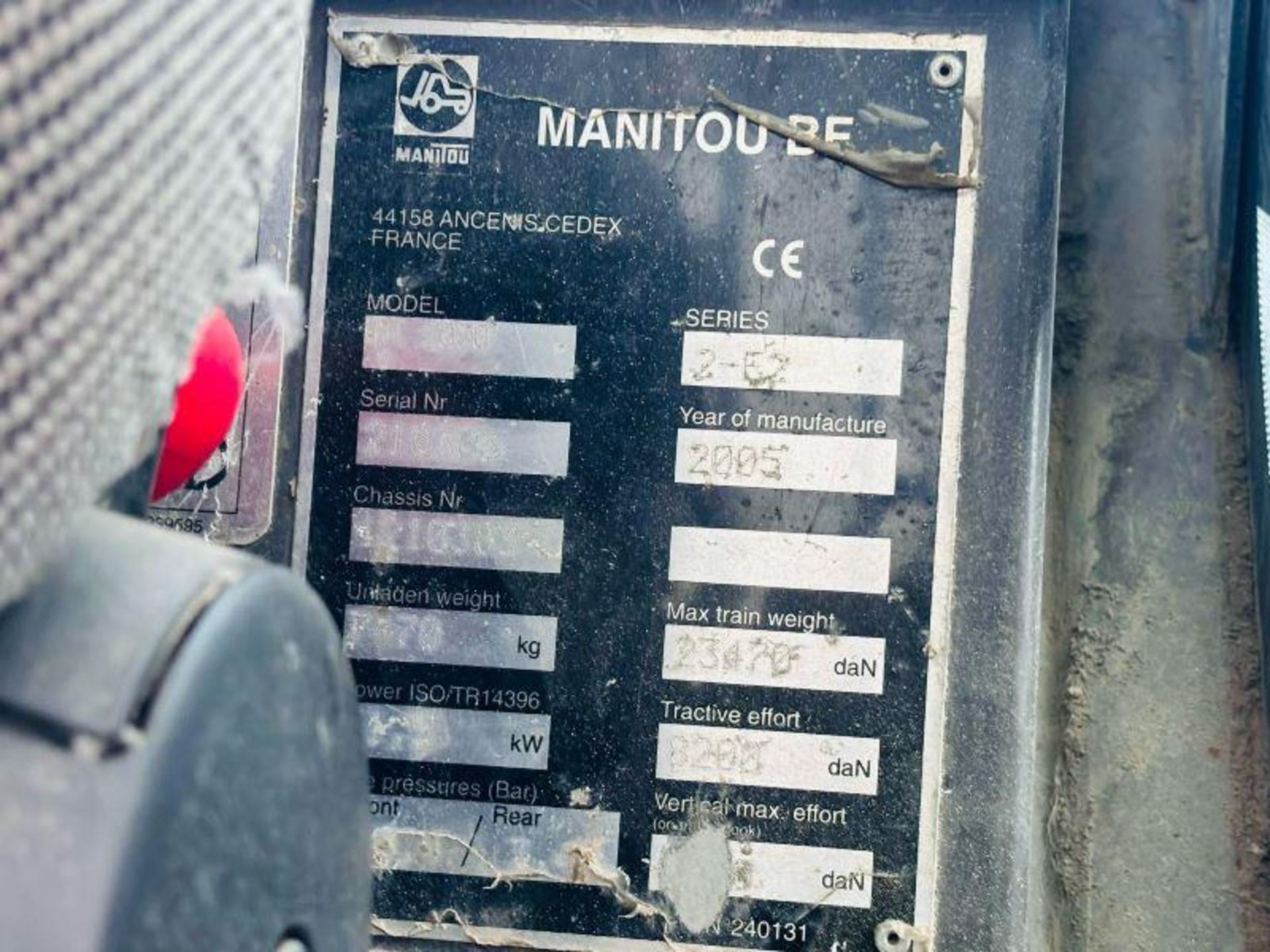 MANITOU MT1030 4WD TELEHANDLER *10.5 METER REACH, 8384 HOURS* C/W PALLET TINES - Image 4 of 14