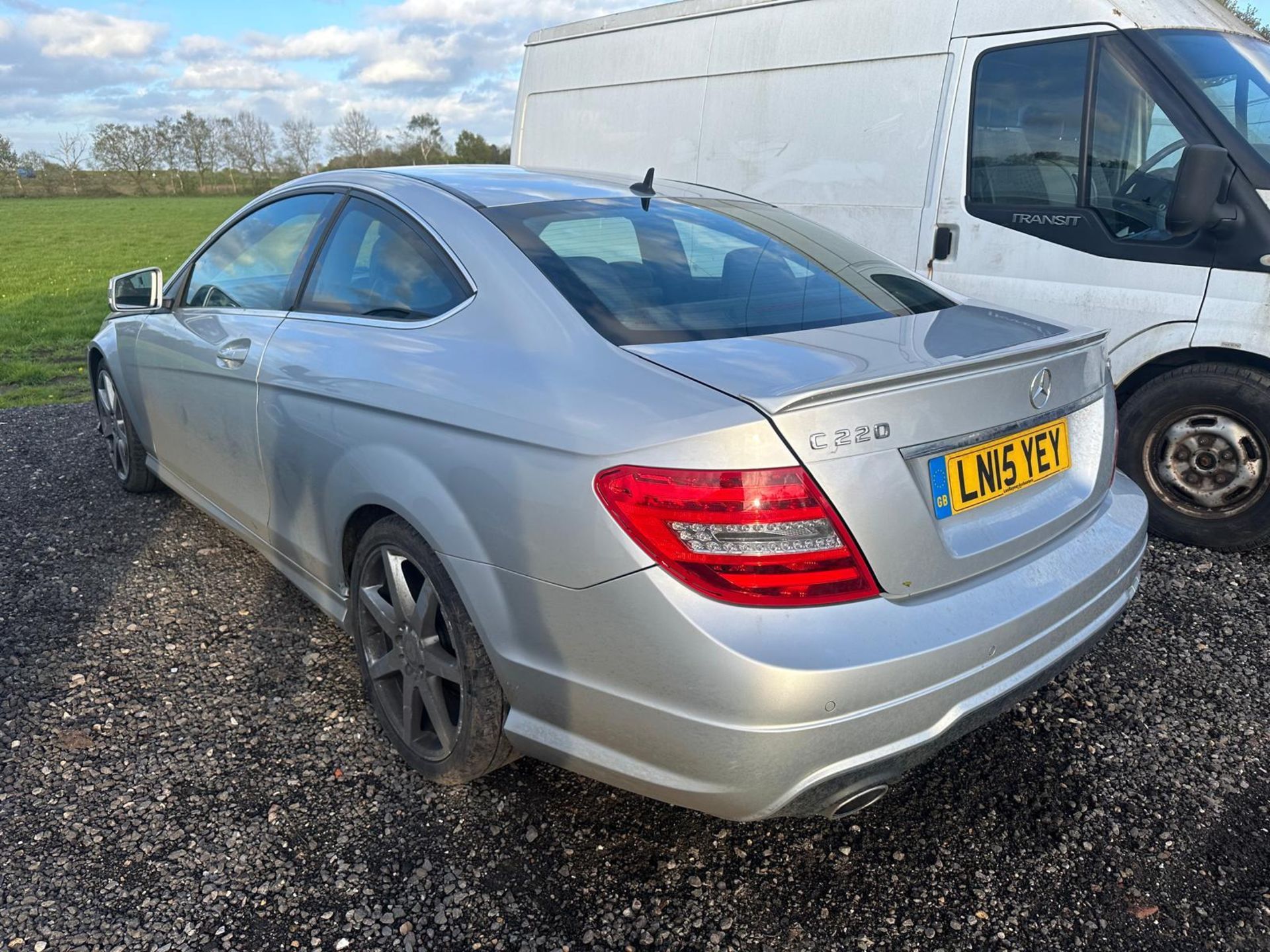 2015 15 MERCEDES C220 SPORT COUPE - 81K MILES - NON RUNNER  - Image 4 of 8