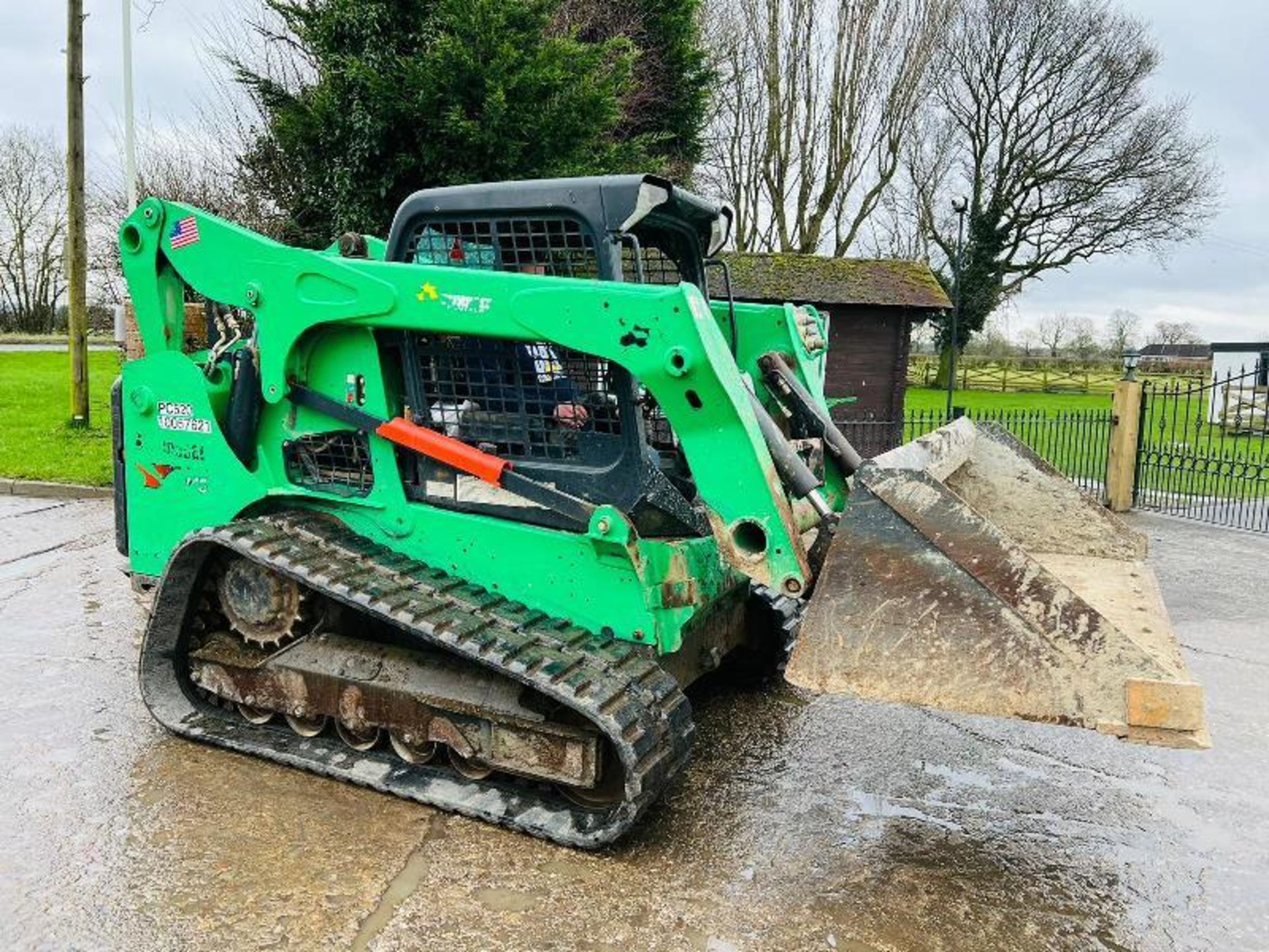 BOBCAT T740 TRACKED SKIDSTEER *YEAR 2018, 2632 HOURS* C/W BUCKET - Bild 10 aus 18