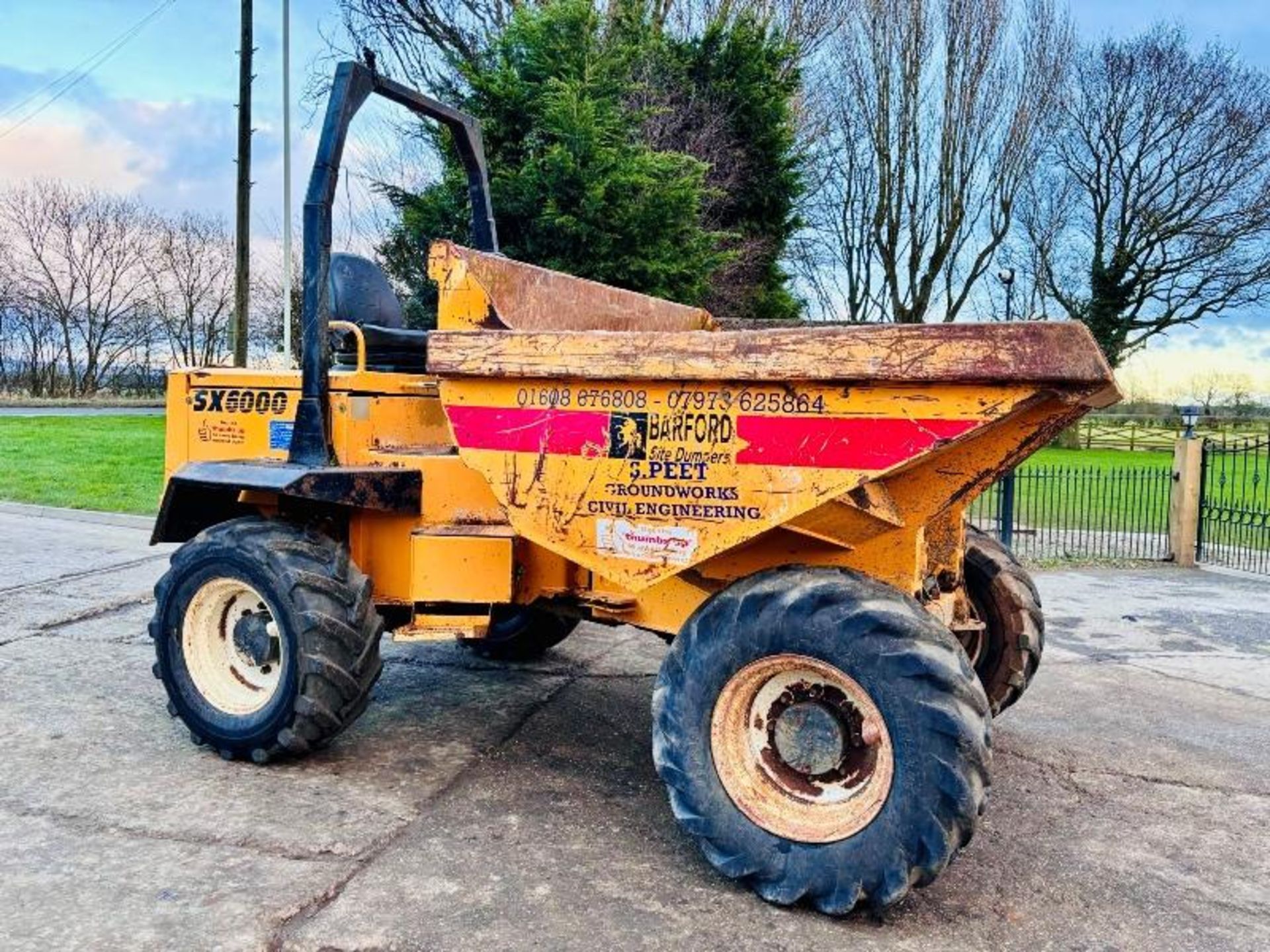 BARFORD SX6000 4WD DUMPER C/W ROLE BAR - Image 13 of 14