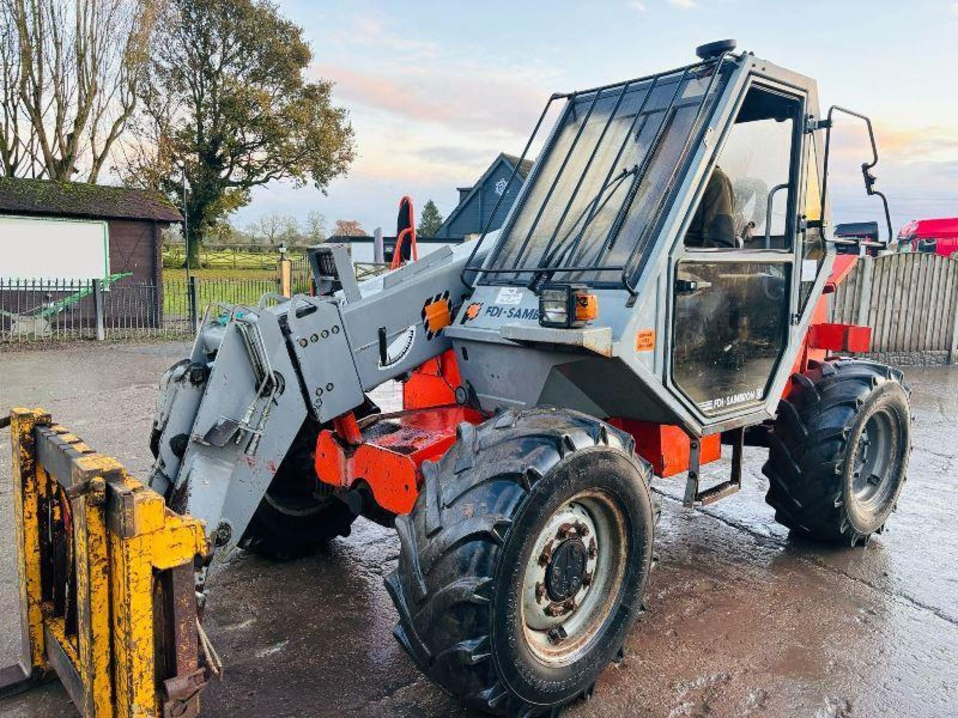 SAMBRON T2665 AGRISCOPIC 4WD TELEHANDLER C/W PALLET TINES - Image 4 of 15