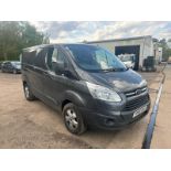 2016 66 FORD TRANSIT CUSTOM LIMITED PANEL VAN - 151K MILES - EURO 6 - ALLOY WHEELS - PLY LINED