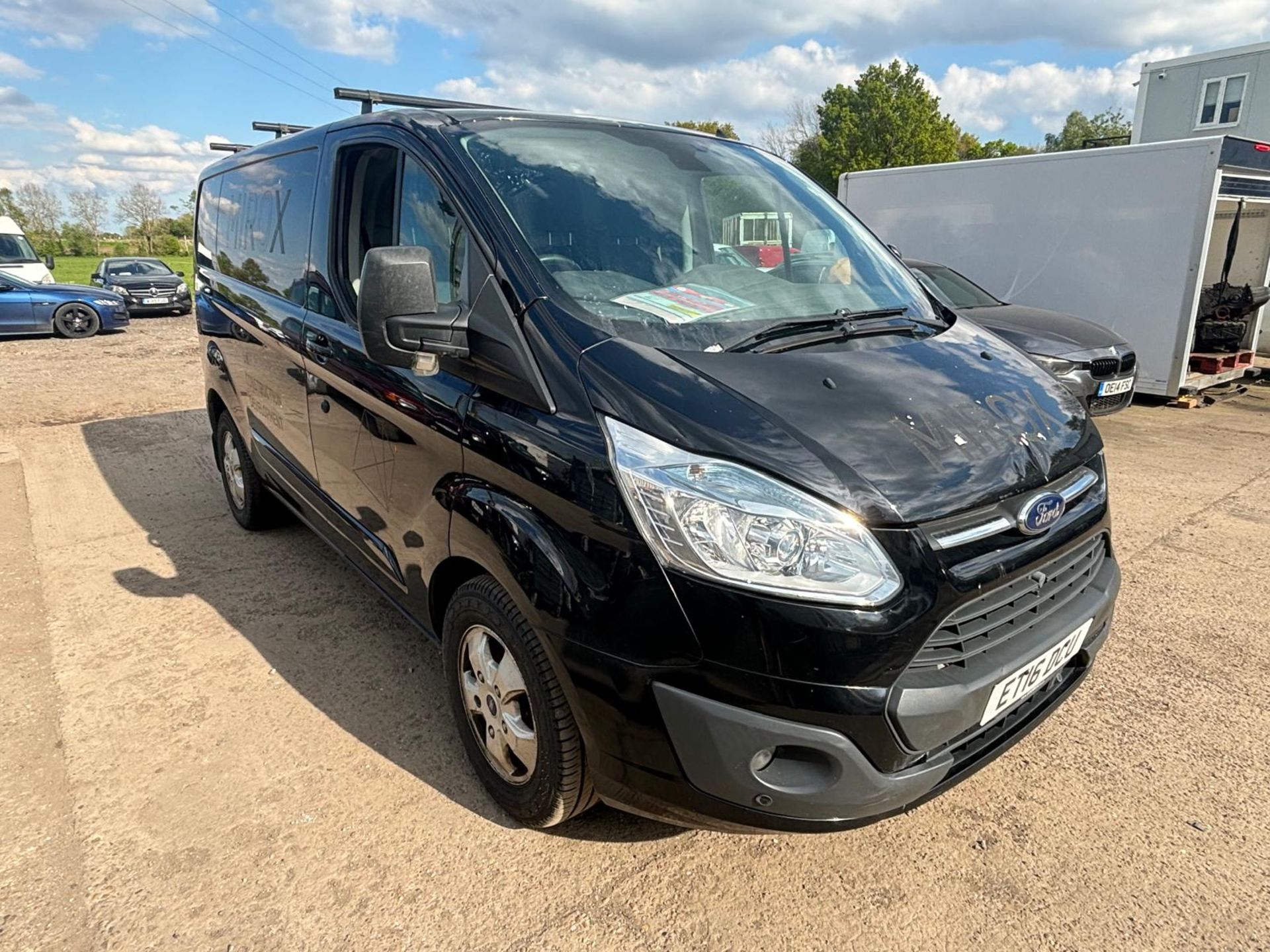 2016 16 FORD TRABSIT CUSTOM LIMITED PANEL VAN - 132K MILES - AIR CON - ALLOY WHEELS - ROOF RACK 