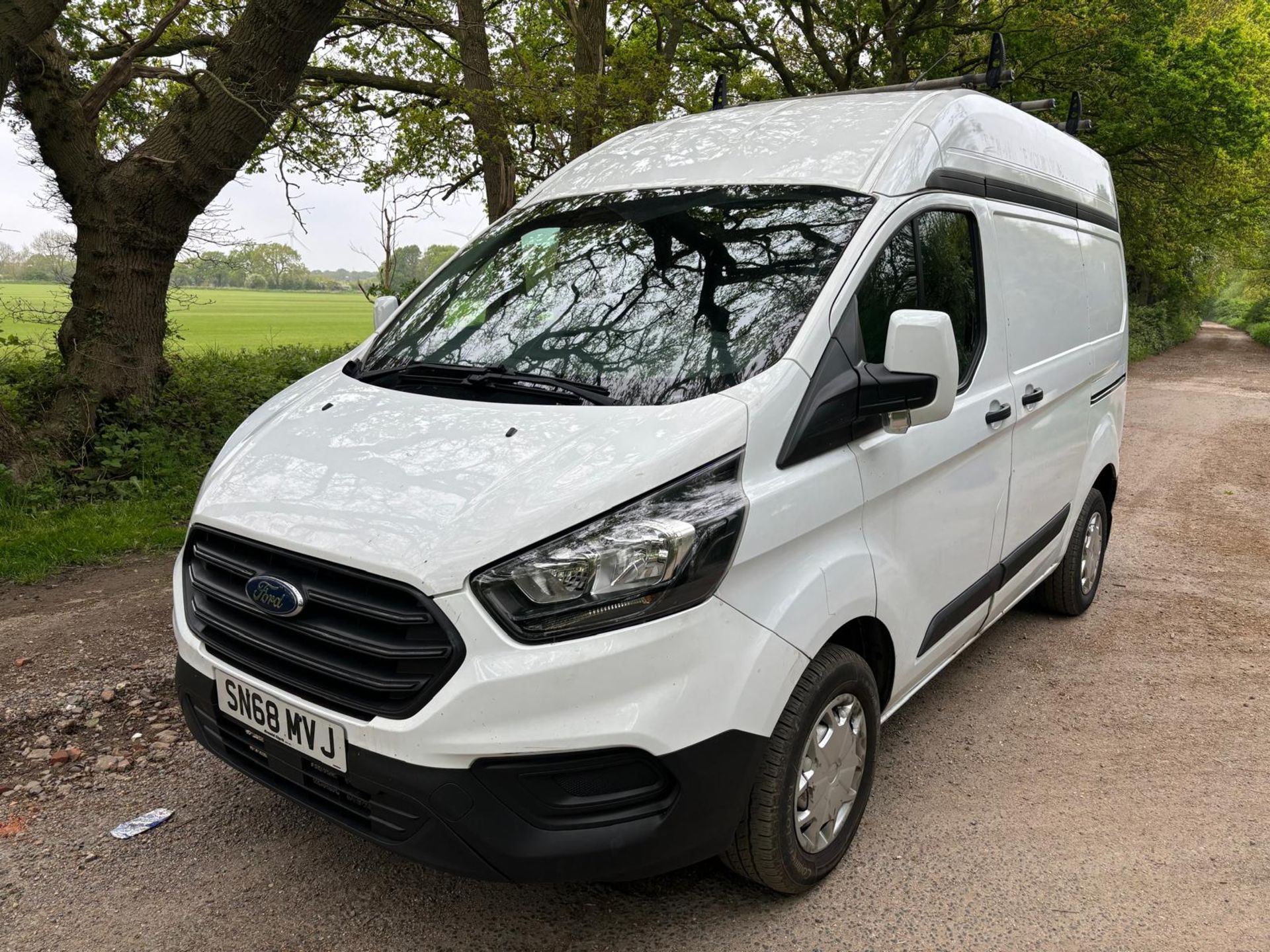 2018 68 FORD TRANSIT CUSTOM HIGH ROOF PANEL VAN - 50K MILES - EURO 6 - L1 H2 MODEL - Image 2 of 12