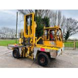 SIDE LOAD DIESEL FORKLIFT C/W C/W PALLET TINES