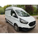 2018 68 FORD TRANSIT CUSTOM HIGH ROOF PANEL VAN - 50K MILES - EURO 6 - L1 H2 MODEL