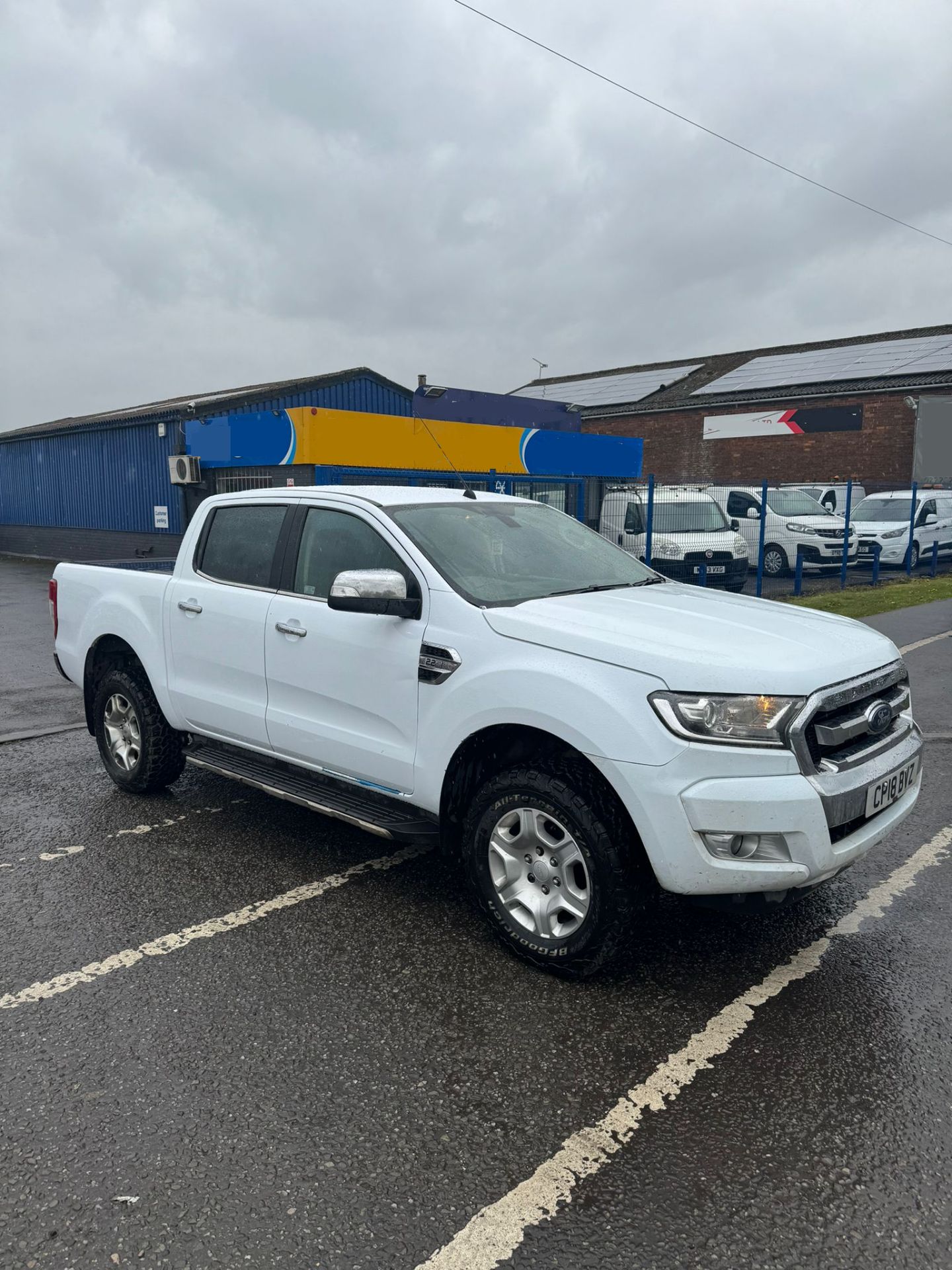2018 18 FORD RANGER LIMITED PICK - 133K MILES - LEATHER SEATS - ALLOY WHEELS WITH BF GOODRICH TYRES - Image 3 of 12