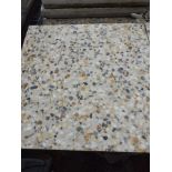 1 PALLET OF TERRAZZO FLOOR TILES - 24 SQ YRDS PER PALLET - RRP £1000 PER PALLET