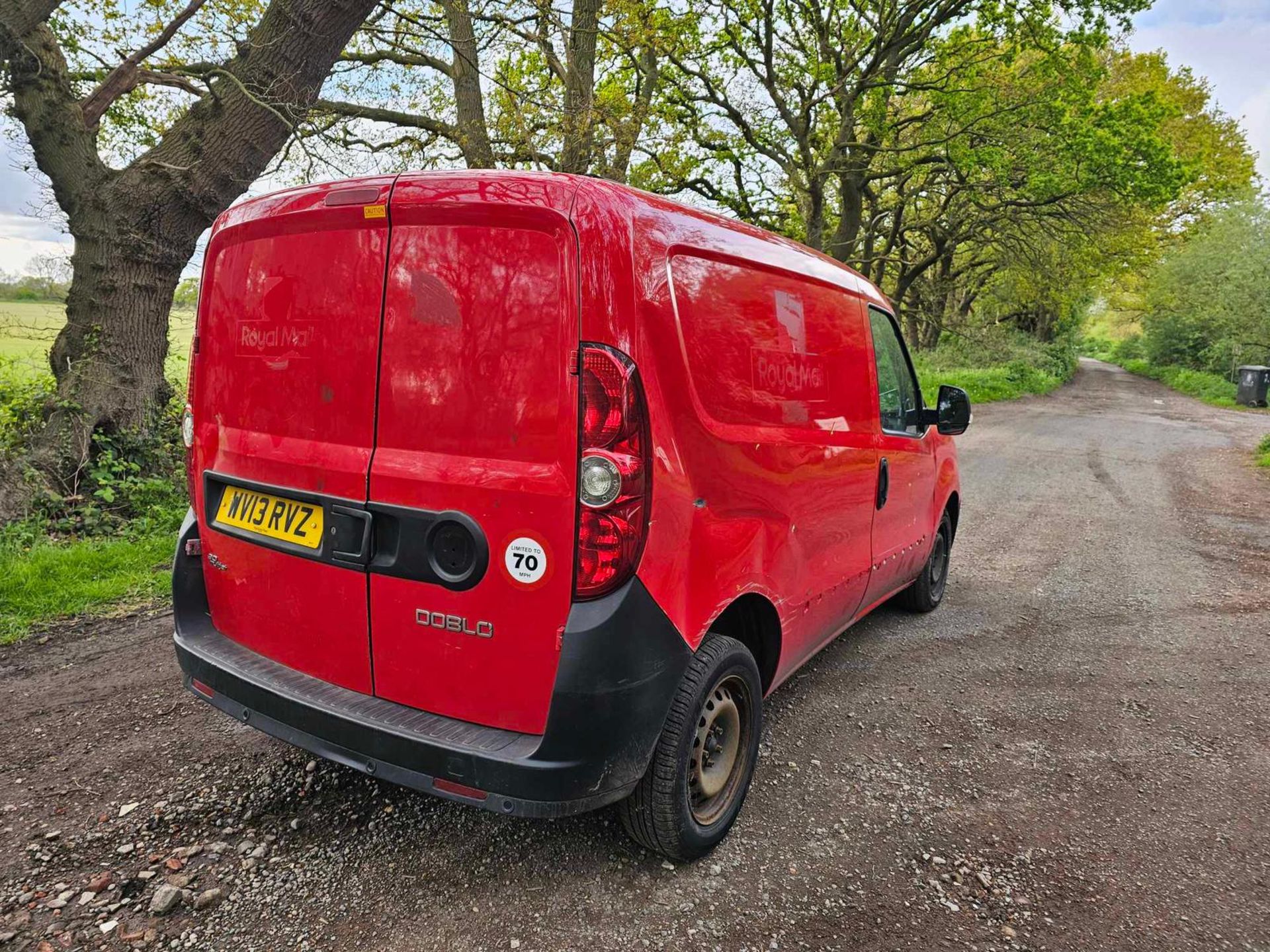 2013 13 FIAT DOBLO PANEL VAN - 47K MILES - EX POST OFFICE FROM NEW - 1 KEY - Bild 4 aus 8