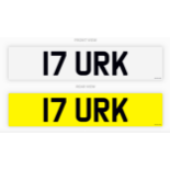 PRIVATE REGISTRATION "17 URK" - ''1 TURK''