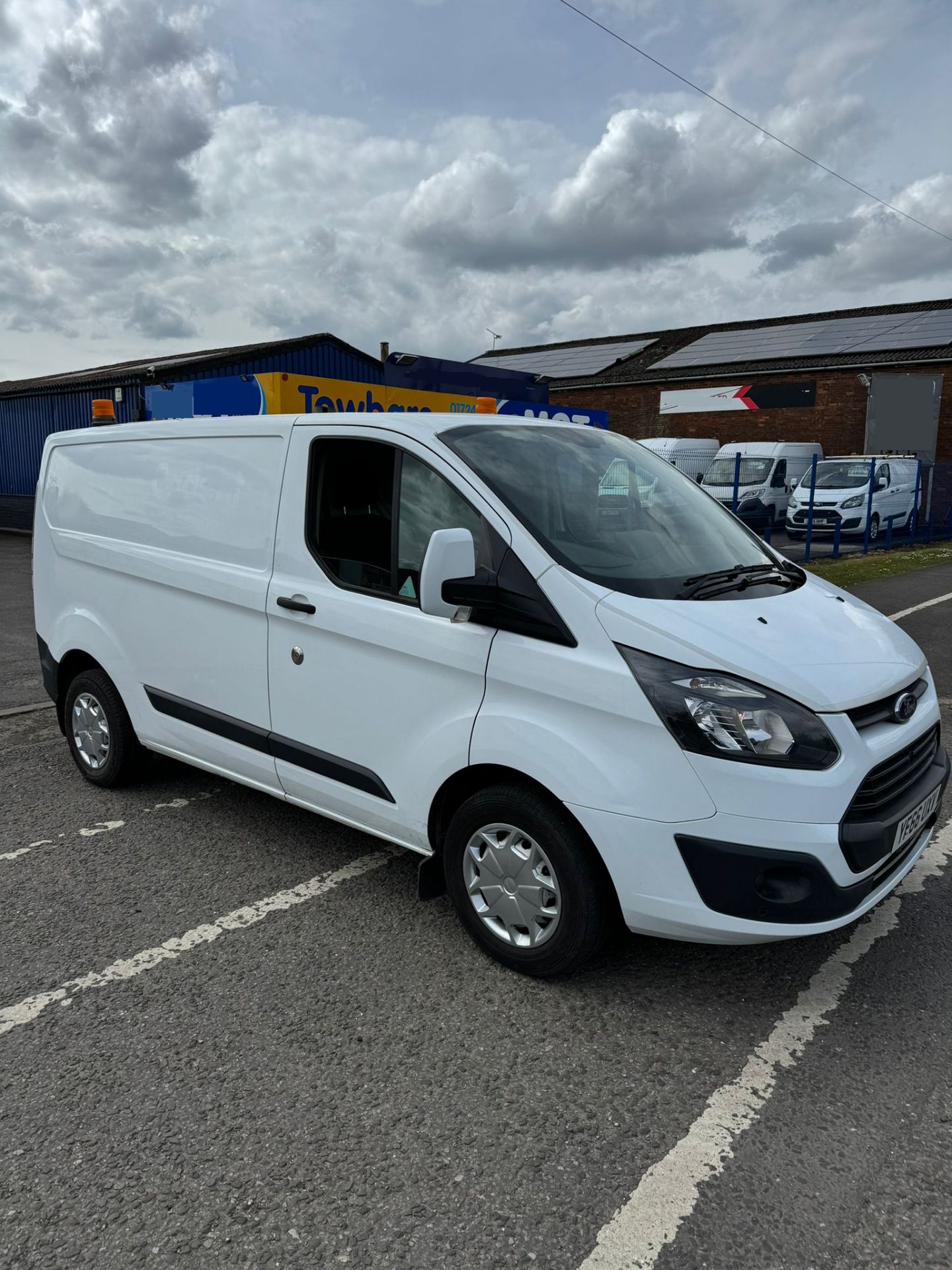 2016 66 FORD TRANSIT CUSTOM PANEL VAN - 95,868 MILES - EX CADENT GAS