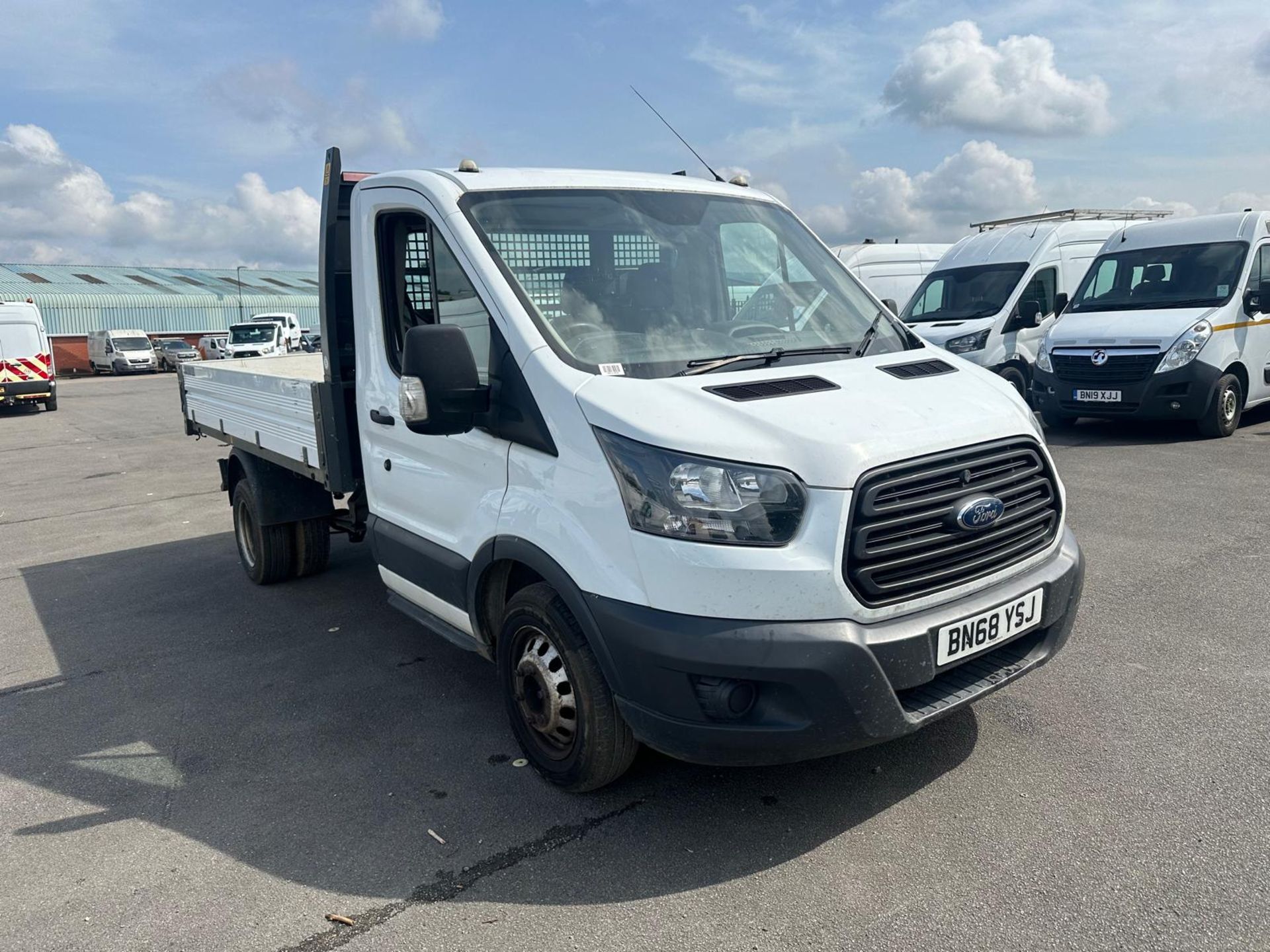 2018 68 FORD TRANSIT TIPPER - 141K MILES - EURO 6 - TWIN REAR WHEEL 