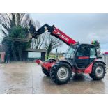 MANITOU MT1030 4WD TELEHANDLER *10.5 METER REACH, 8384 HOURS* C/W PALLET TINES